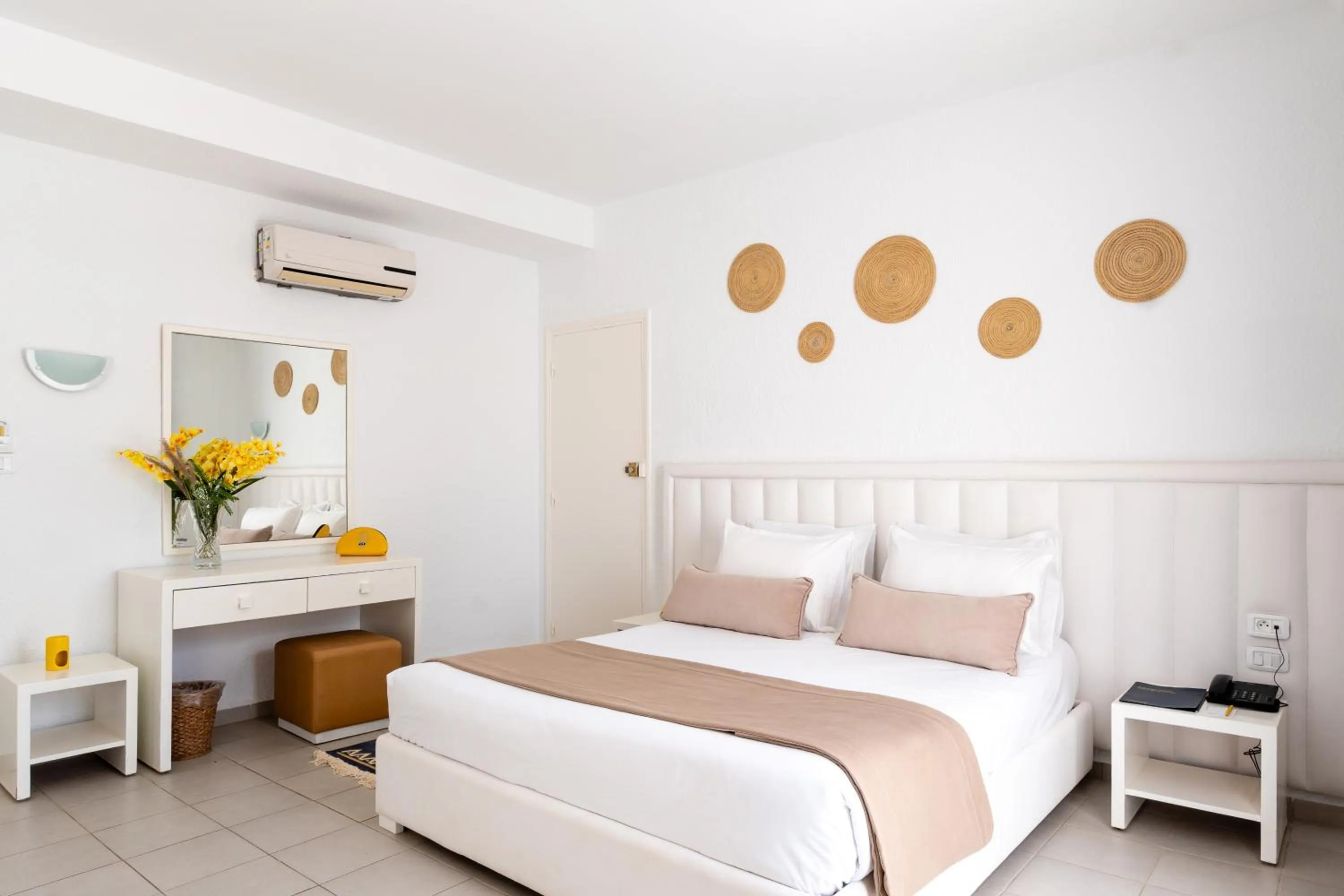 Decorative detail, Bed in Golden Tulip Président Hammamet