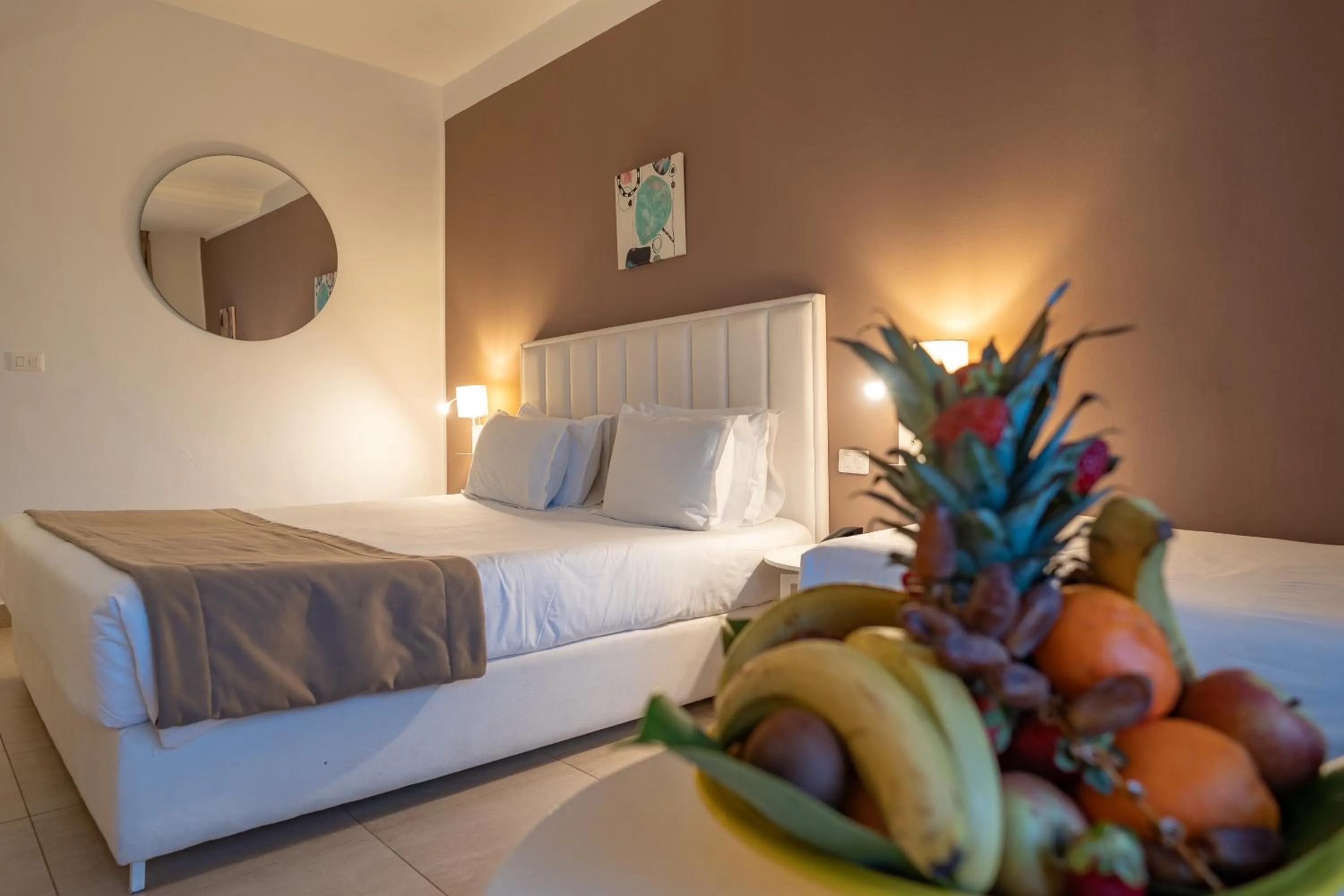 Bedroom, Bed in Golden Tulip Président Hammamet