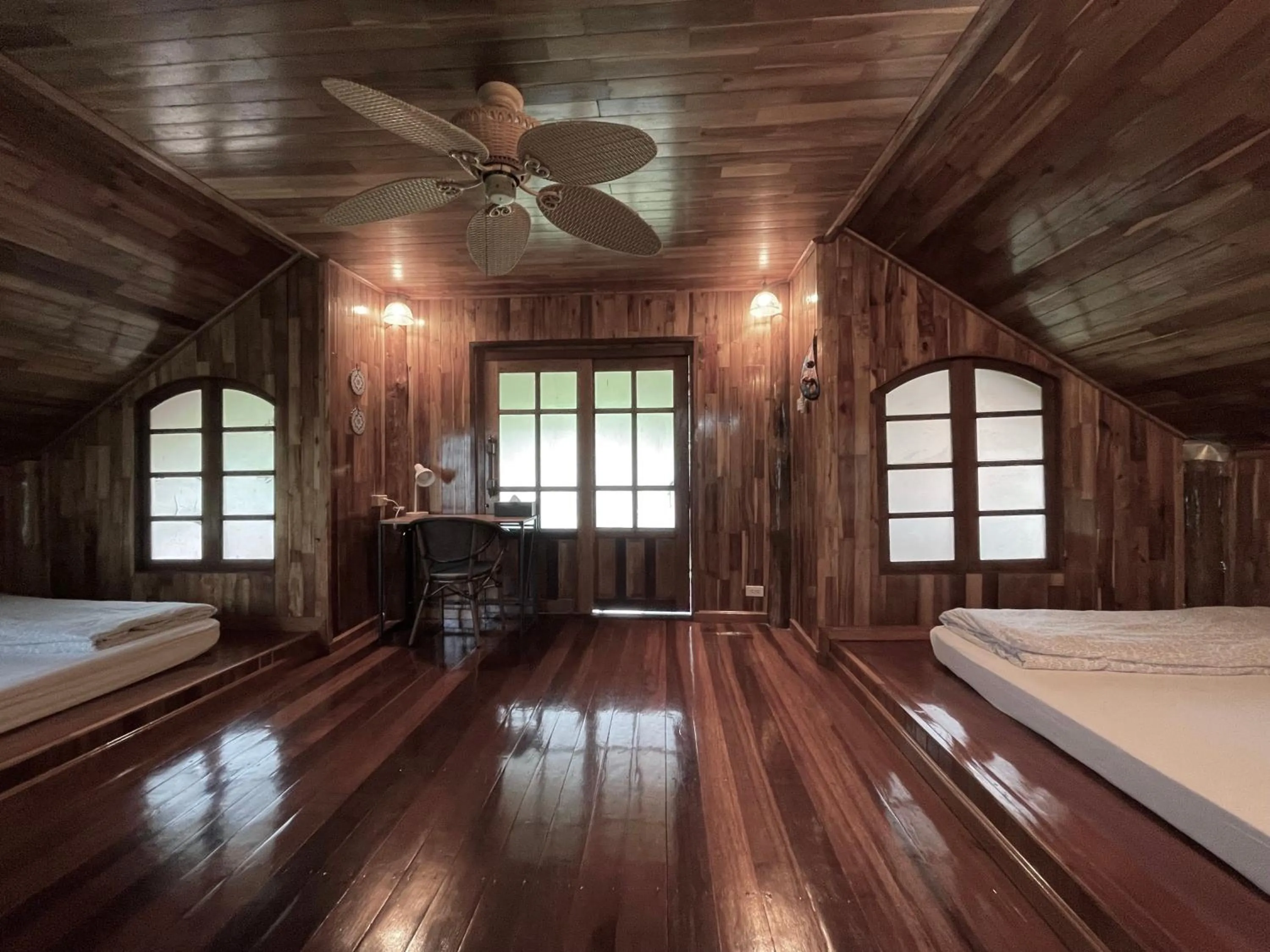 Bed in BaanRai KhunYa บ้านไร่คุณย่า