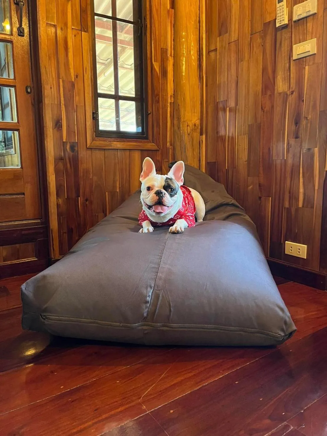 Bed in BaanRai KhunYa บ้านไร่คุณย่า