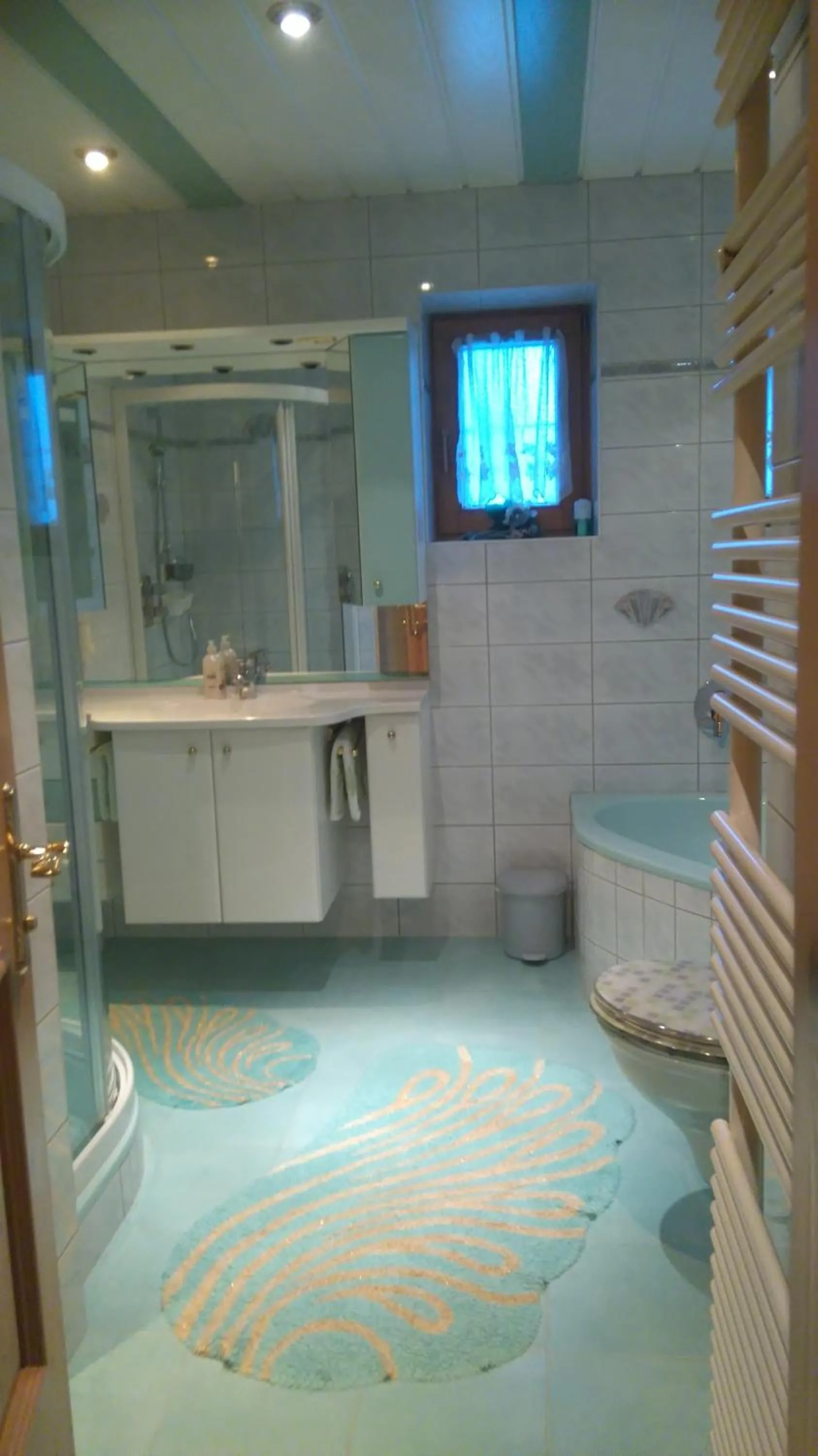 Bathroom in Ferienwohnungen Egger