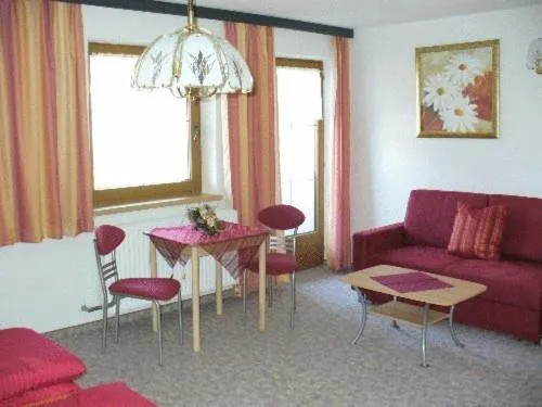 Seating area in Ferienwohnungen Egger