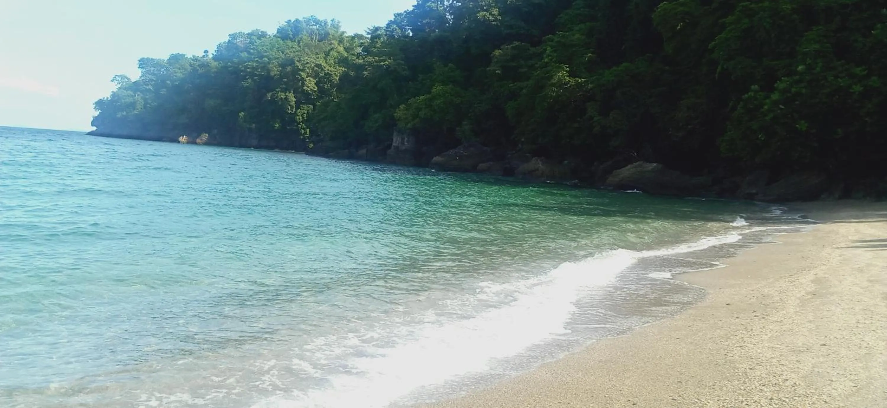 Beach in Riverside at Aninuan Accommodation and Food