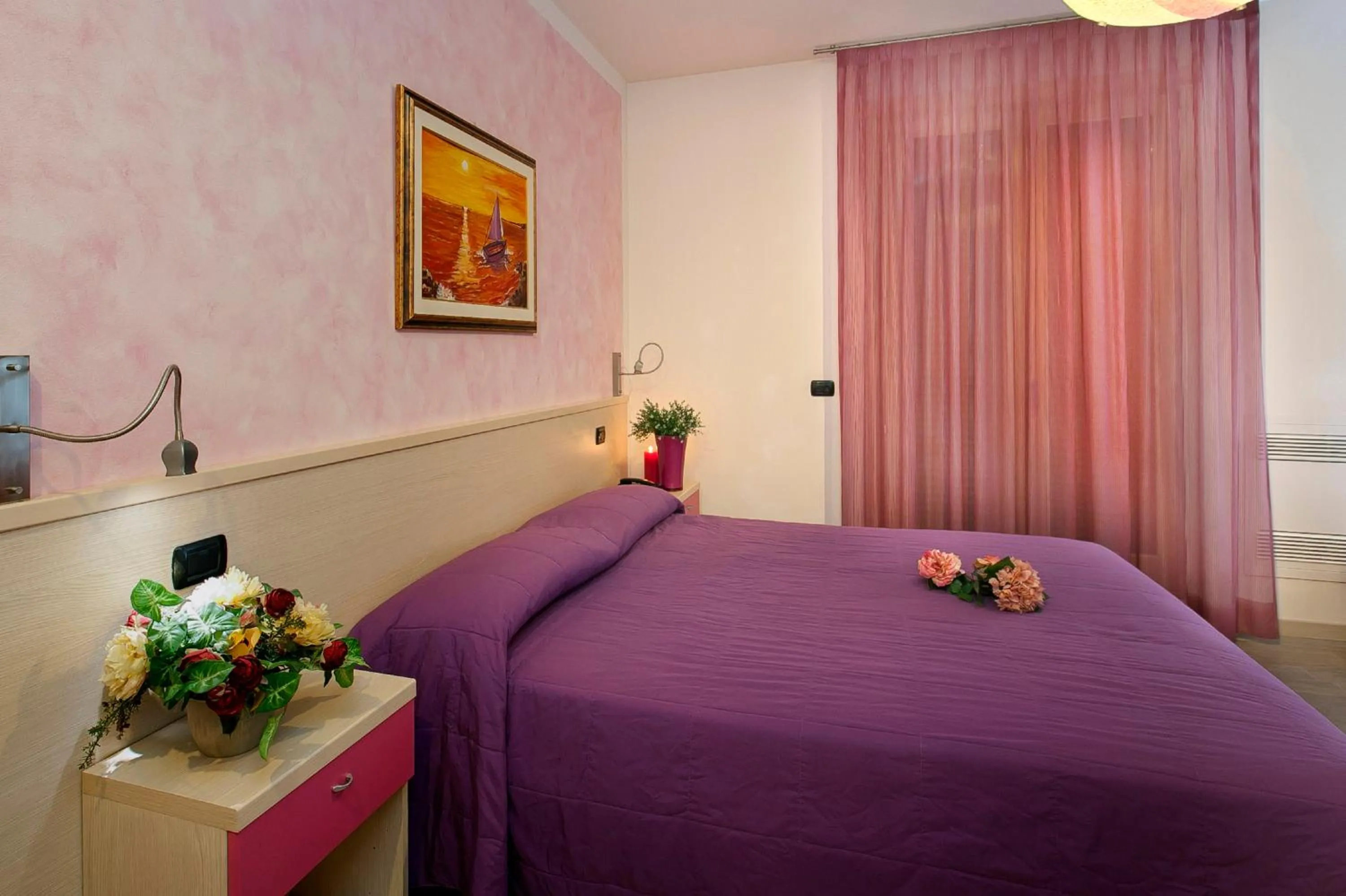 Bedroom, Bed in Albergo Antica Corte Marchesini