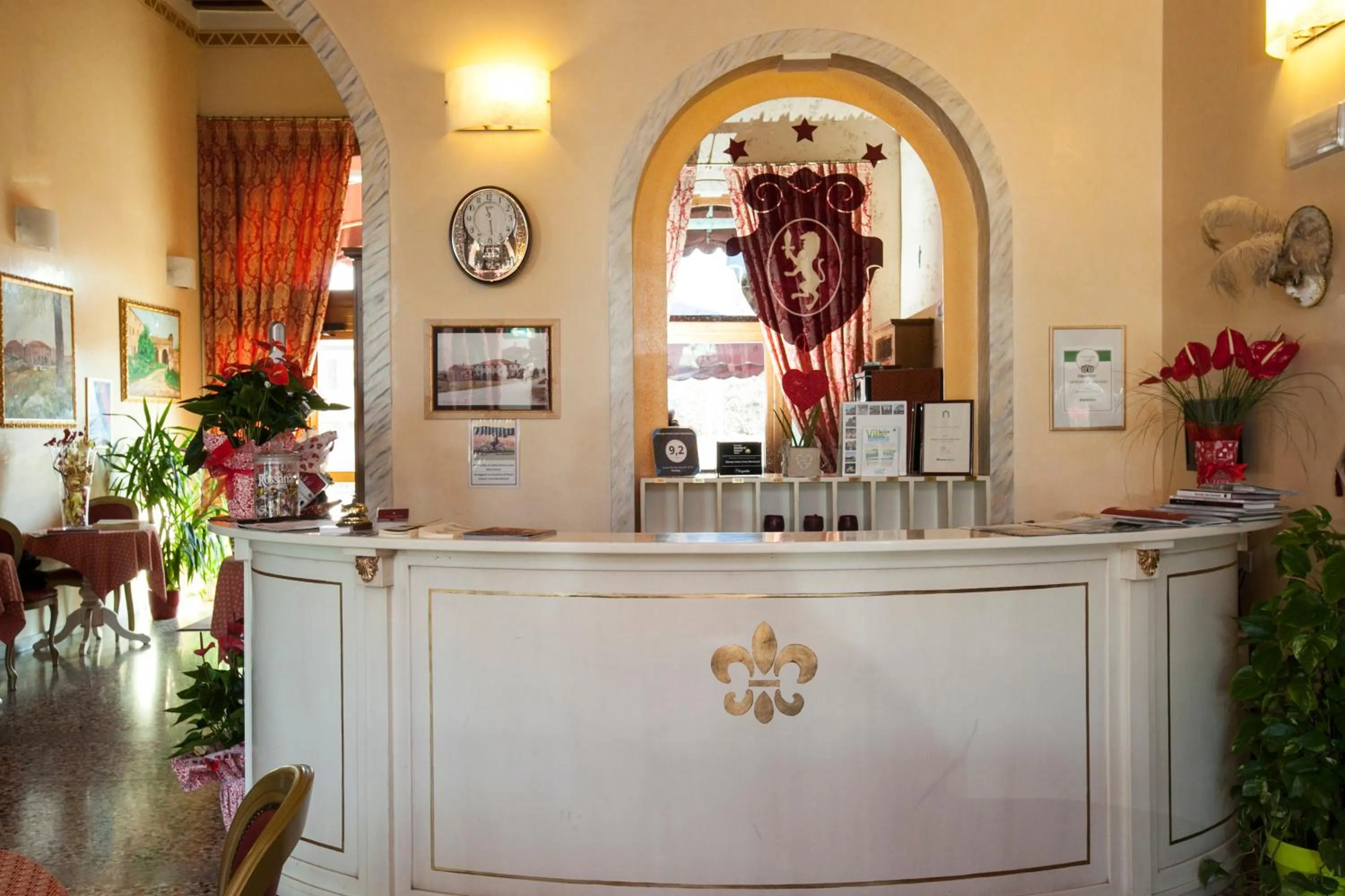 Living room in Albergo Antica Corte Marchesini