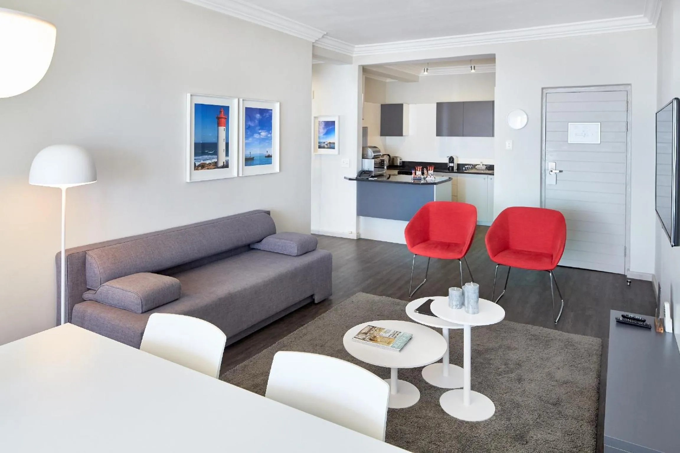 Living room in First Group Riviera Suites