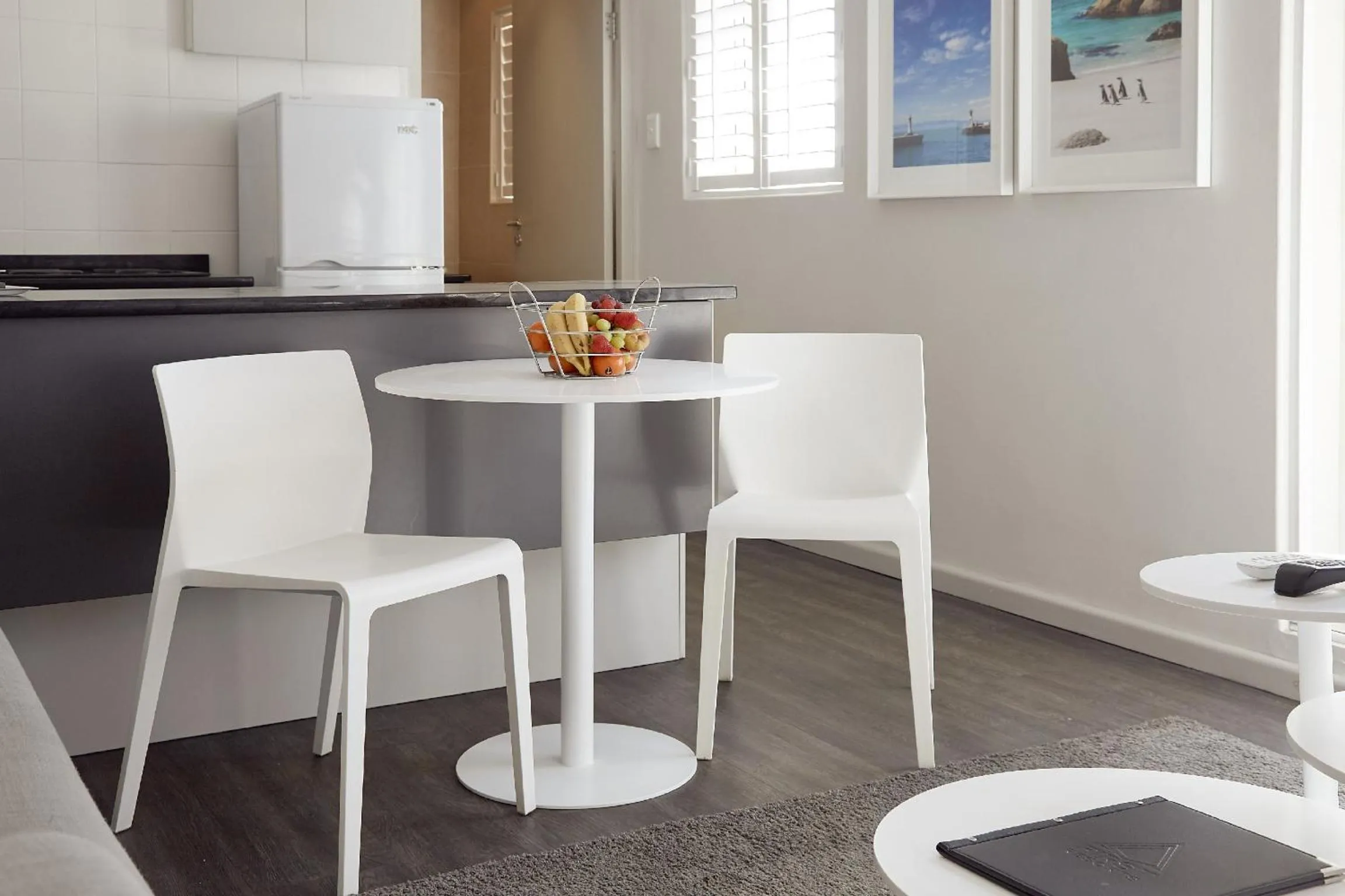 Kitchen or kitchenette in First Group Riviera Suites