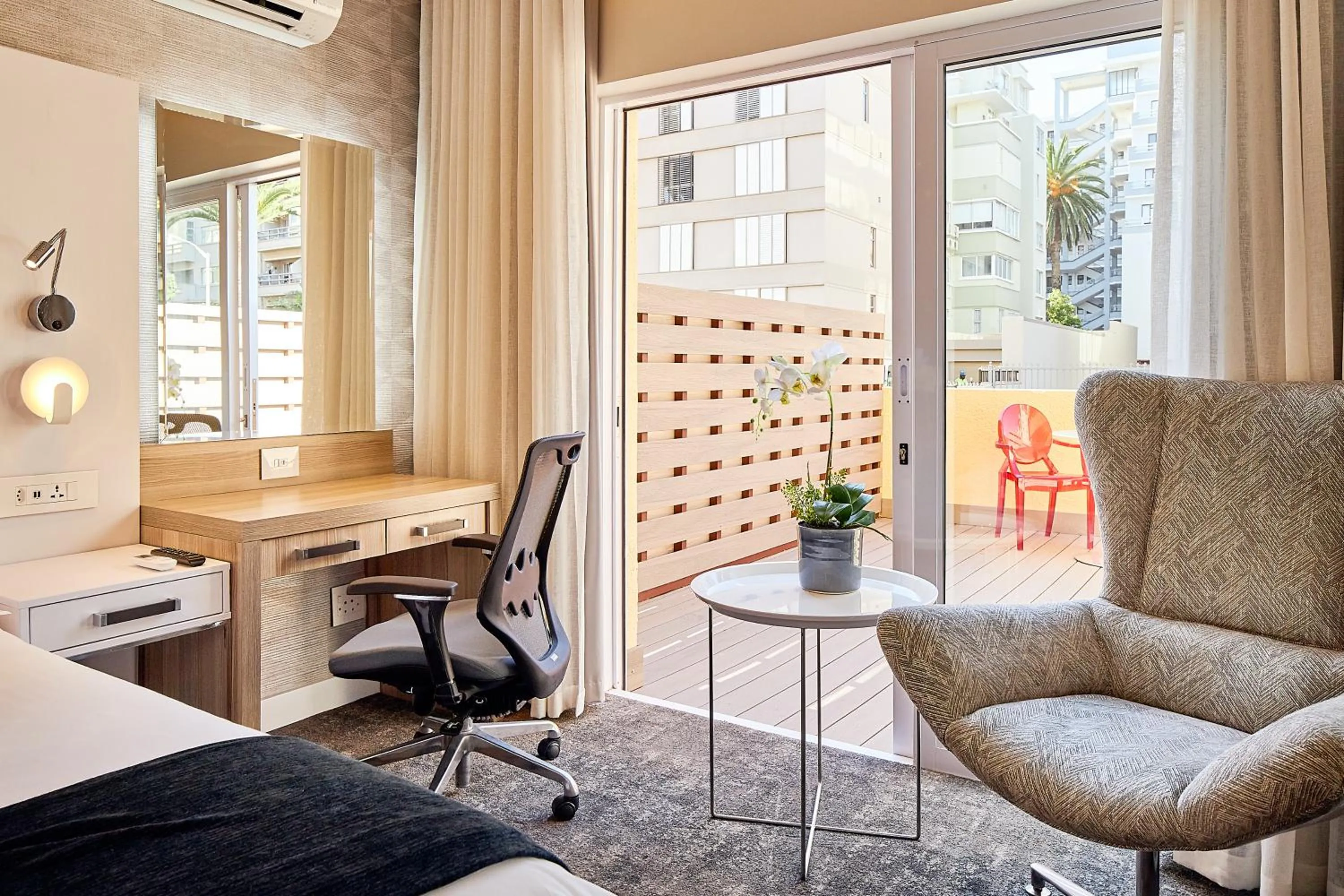 Patio in First Group Riviera Suites