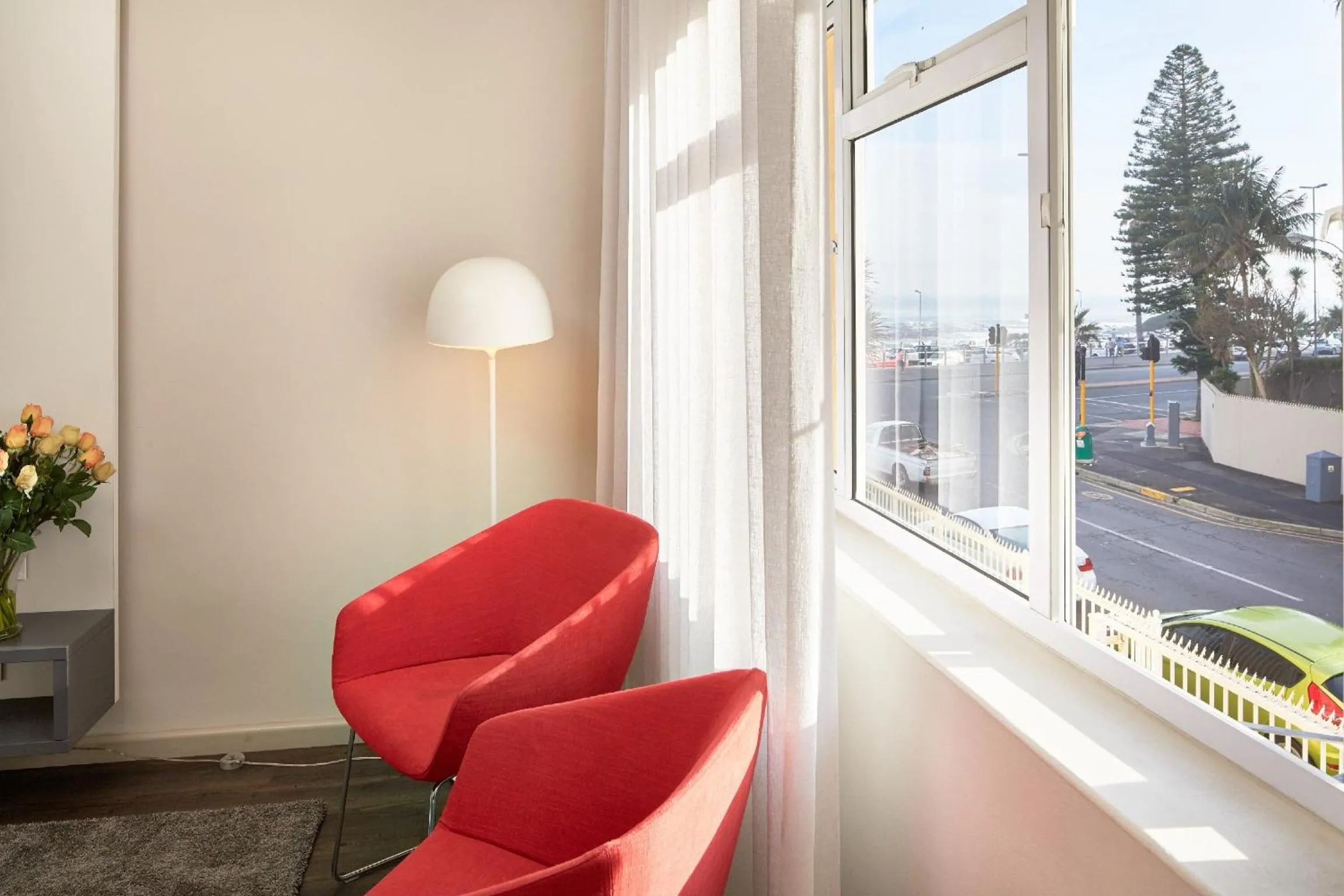 Seating area in First Group Riviera Suites