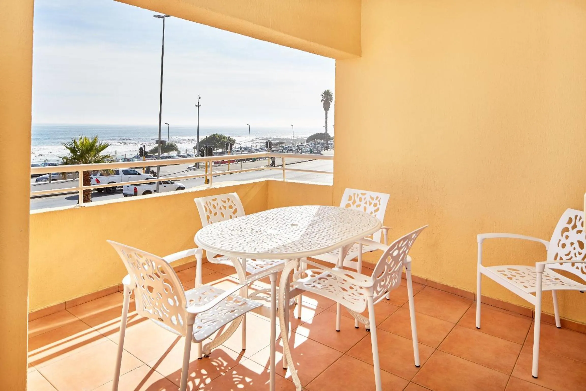 Patio in First Group Riviera Suites