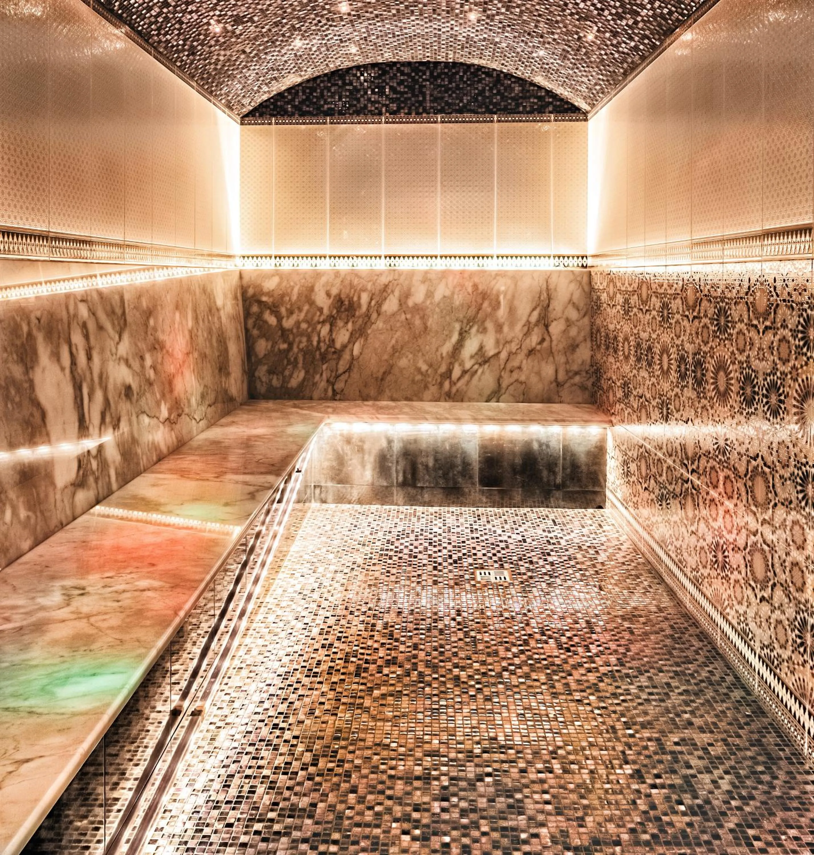 Steam room in Golden Tulip Borjomi