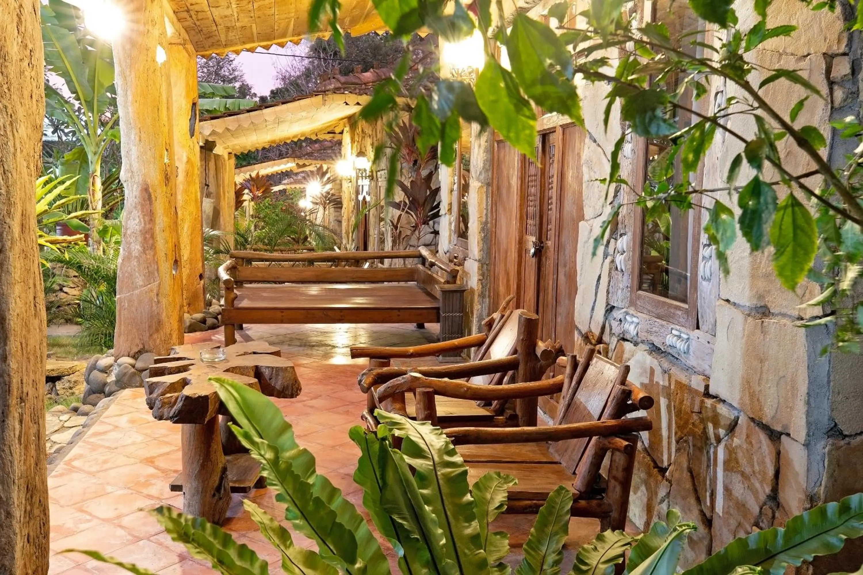 Balcony/Terrace in Rajaklana Resort and Spa