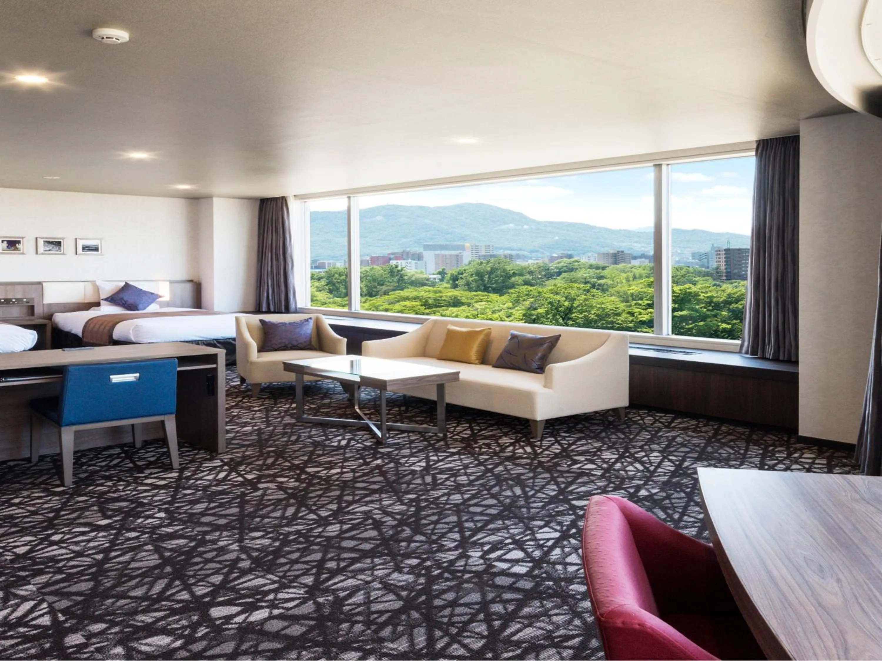 Photo of the whole room in HOTEL MYSTAYS Sapporo Nakajima Park