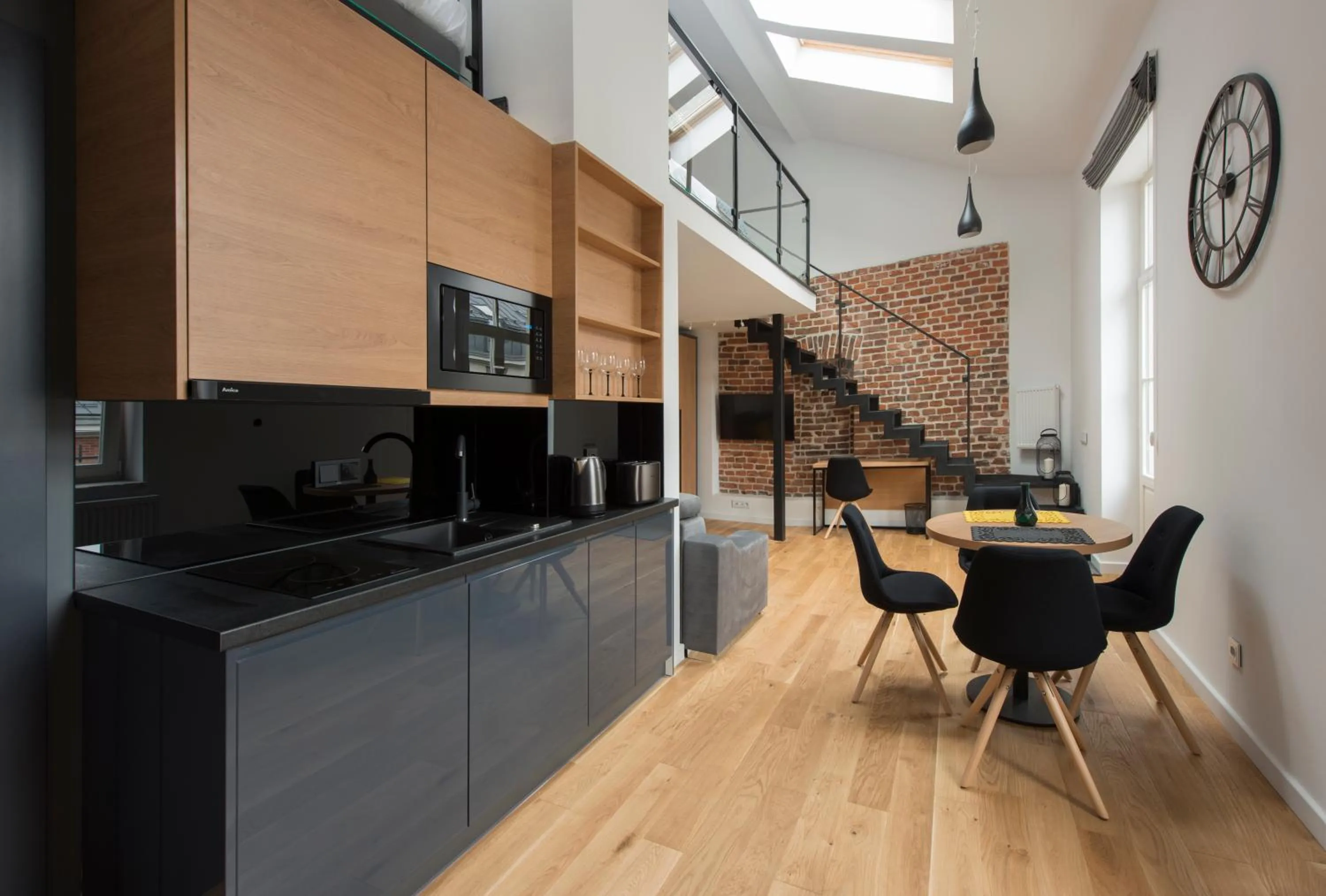 Kitchen or kitchenette in Aparthotel BC 29 Residence