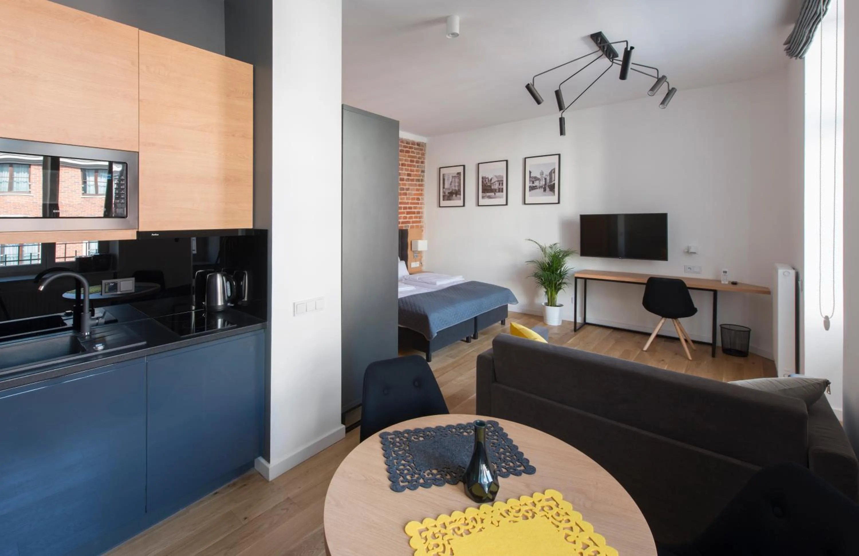 Kitchen or kitchenette in Aparthotel BC 29 Residence