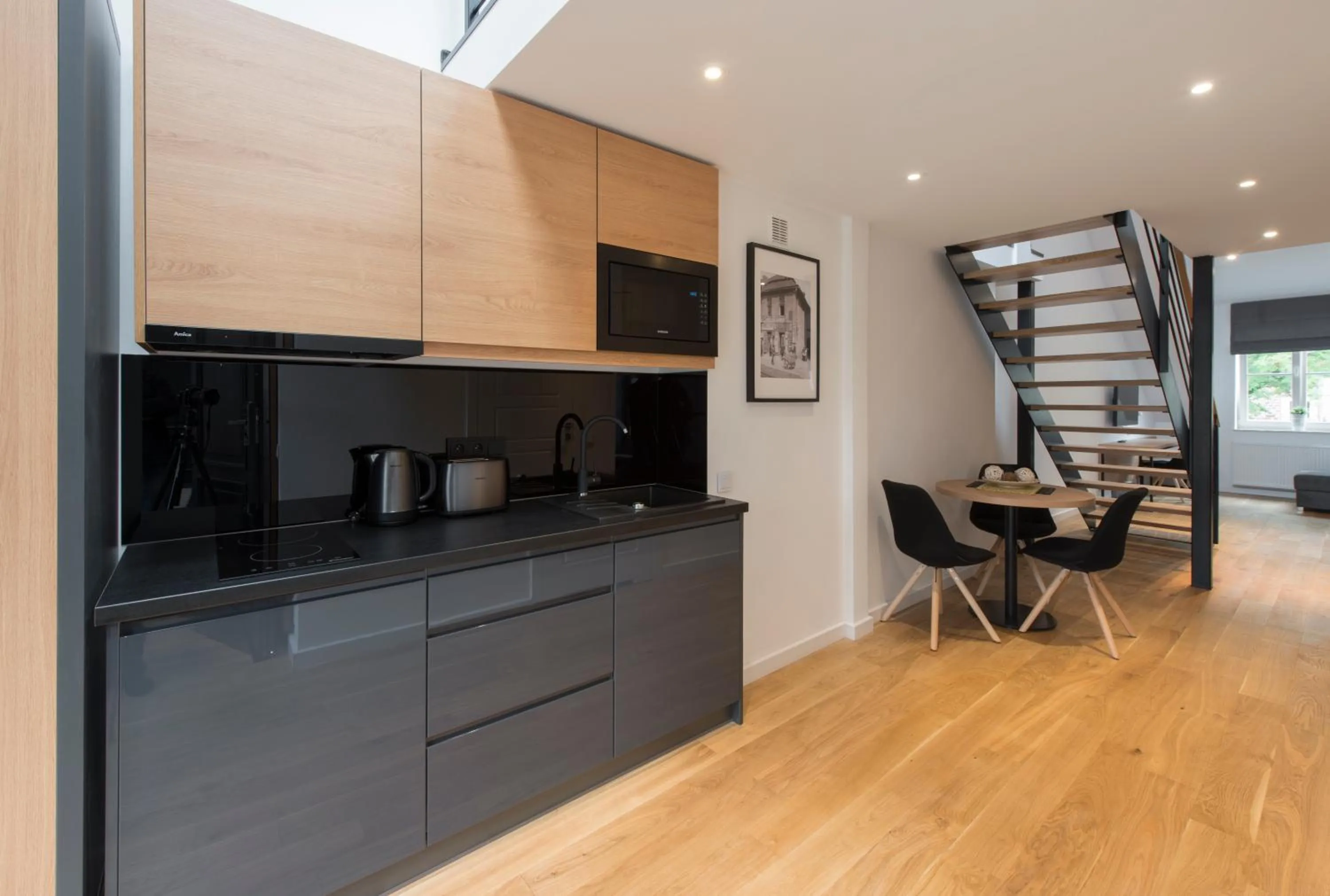 Kitchen or kitchenette in Aparthotel BC 29 Residence