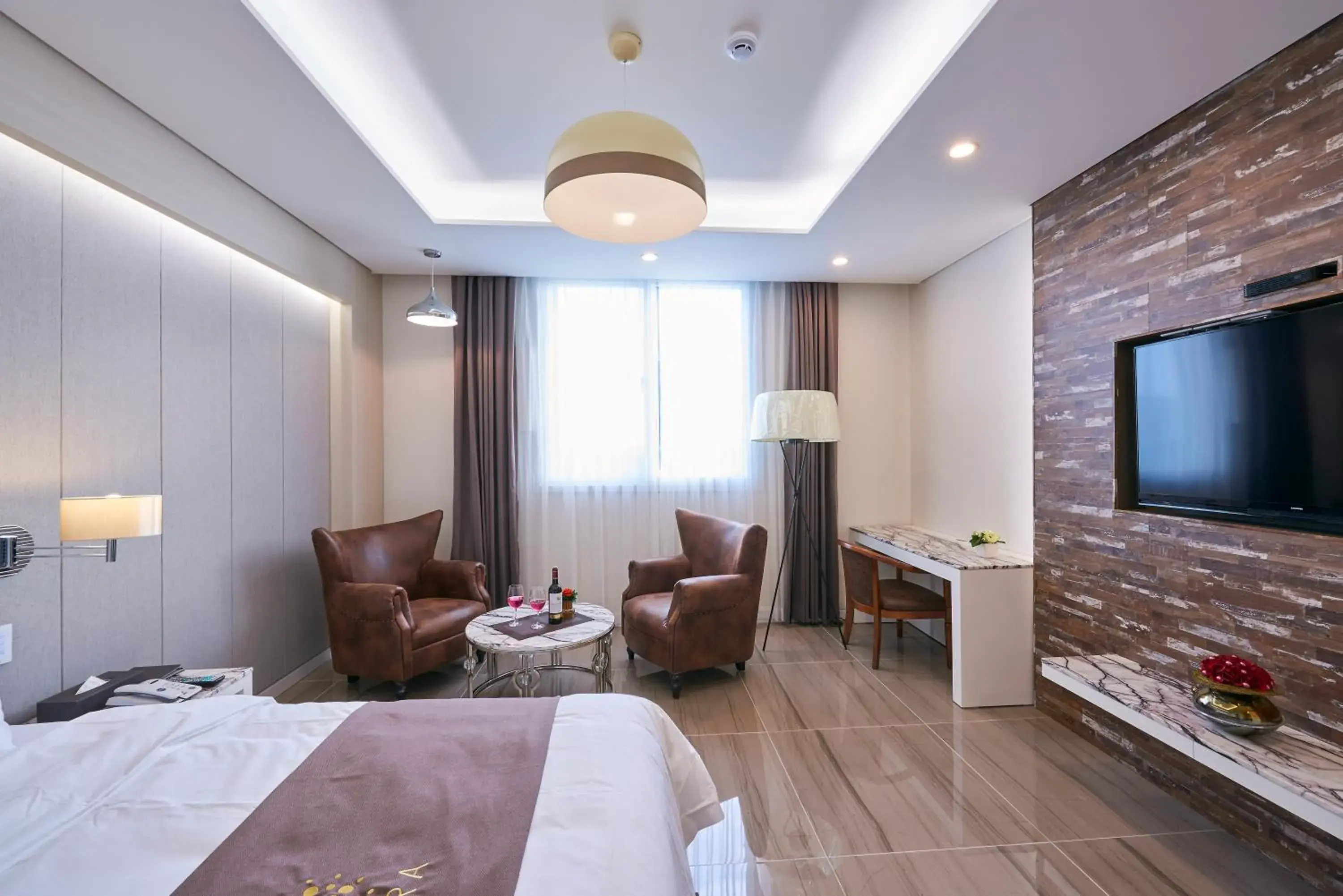 Deluxe Double Room in Gwangju Aura Hotel Deluxe Double Room in Gwangju Aura Hotel