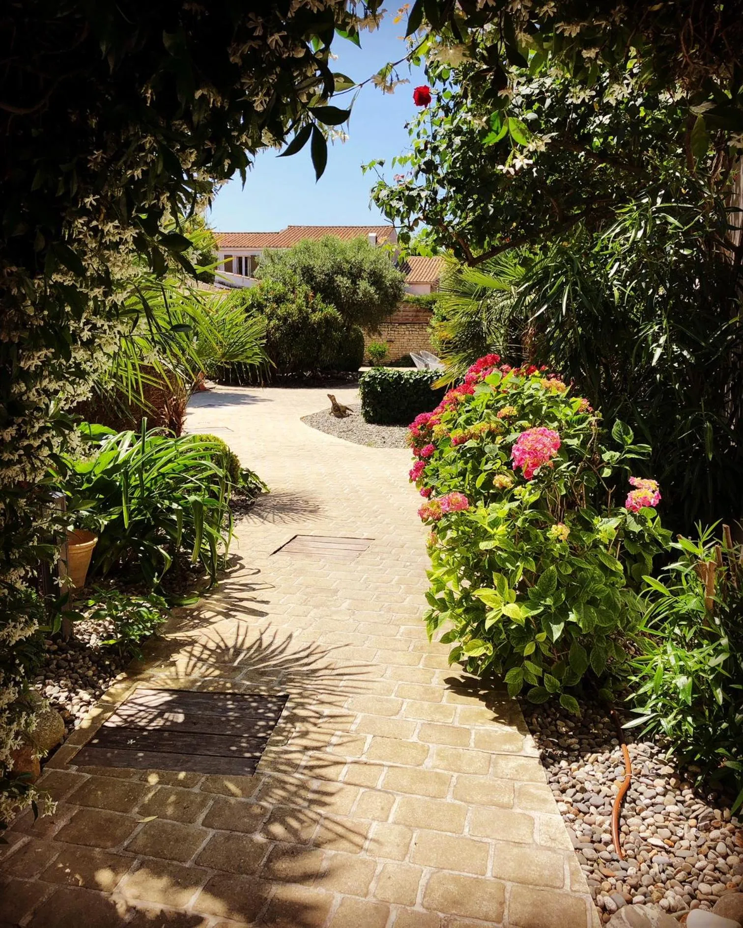 Garden in Hotel L'Océan
