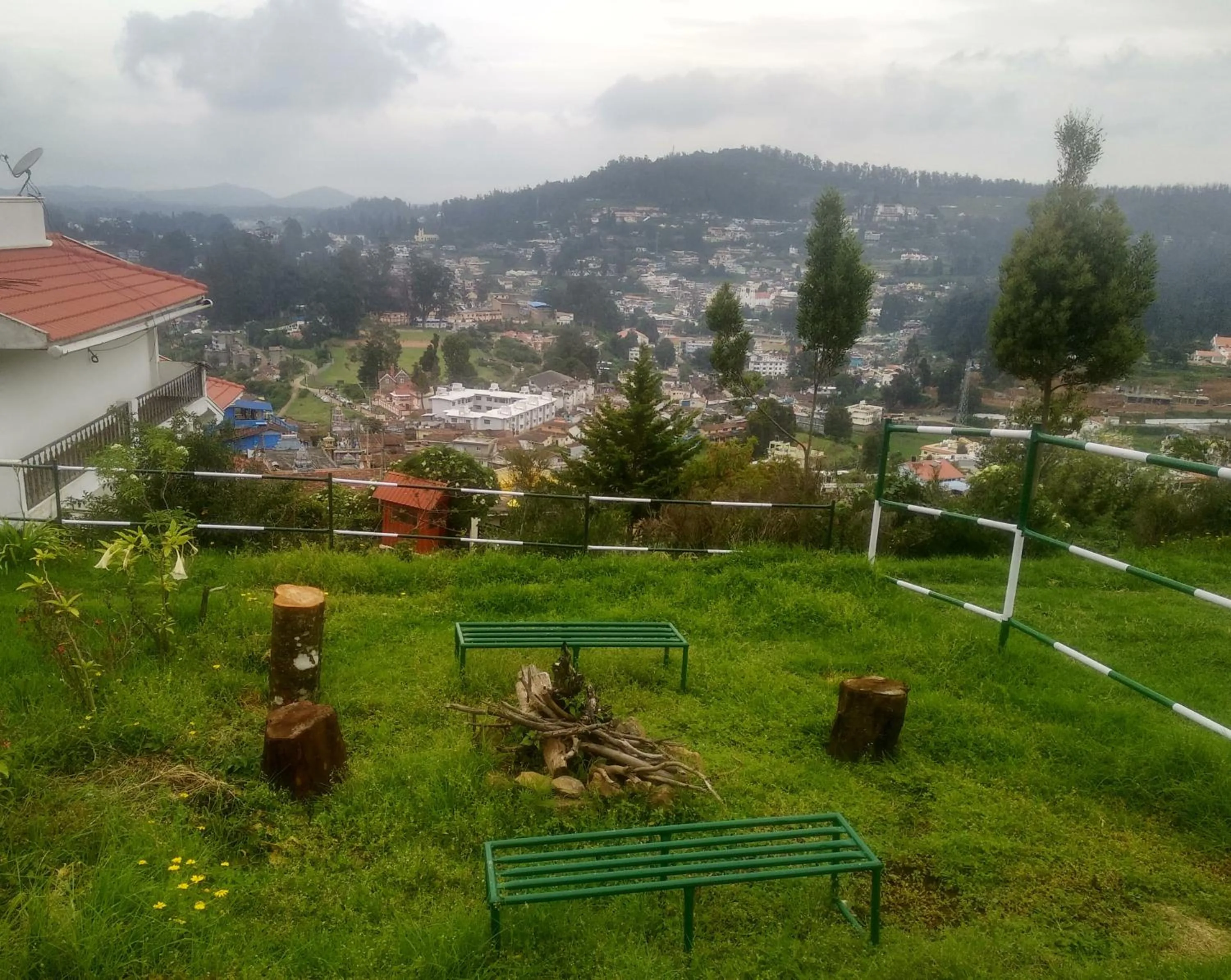 Natural landscape in Berry Hills Resort