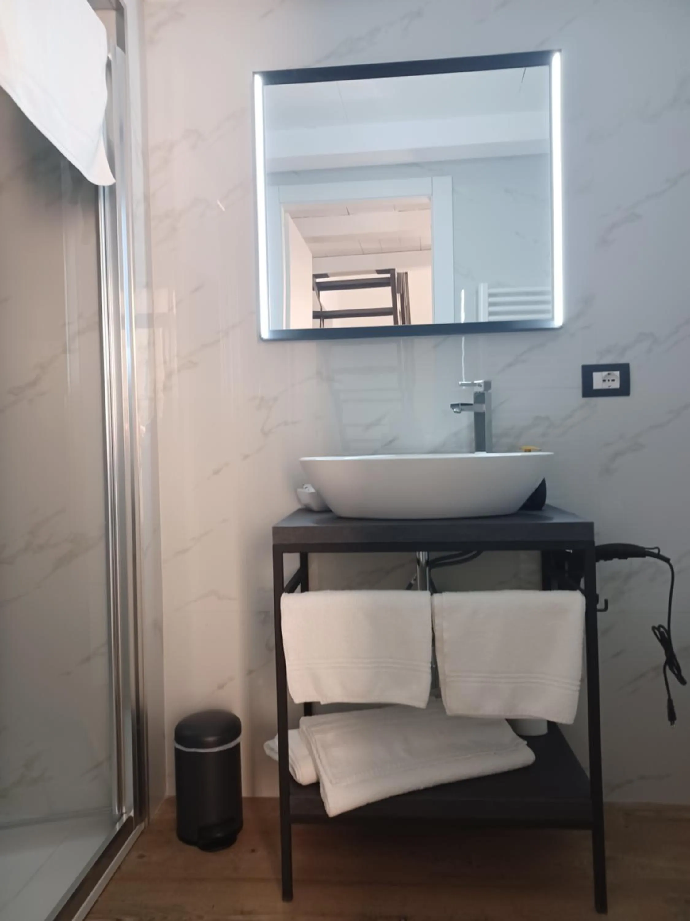 Bathroom, Bed in Bed & Breakfast Idomeneo 63