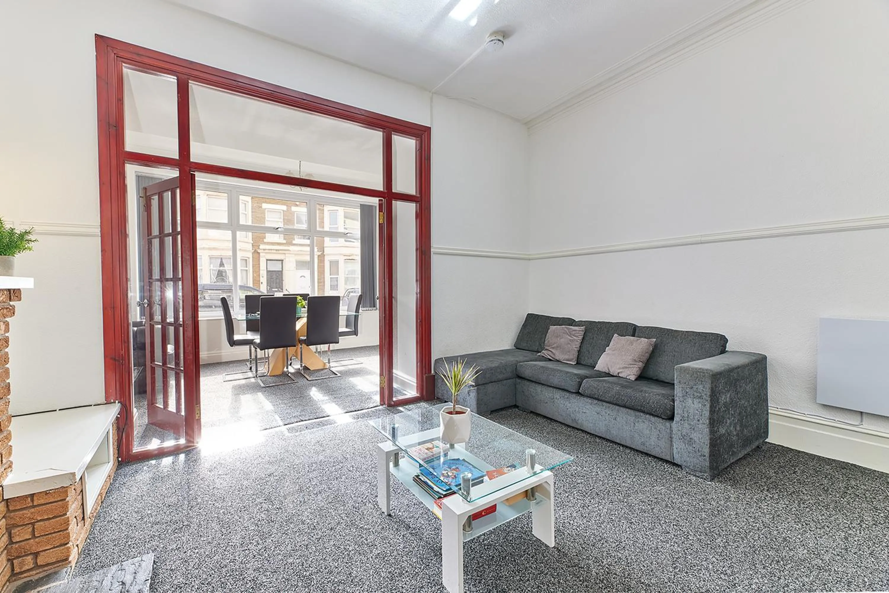 Living room in Pleasure Holiday Apartments