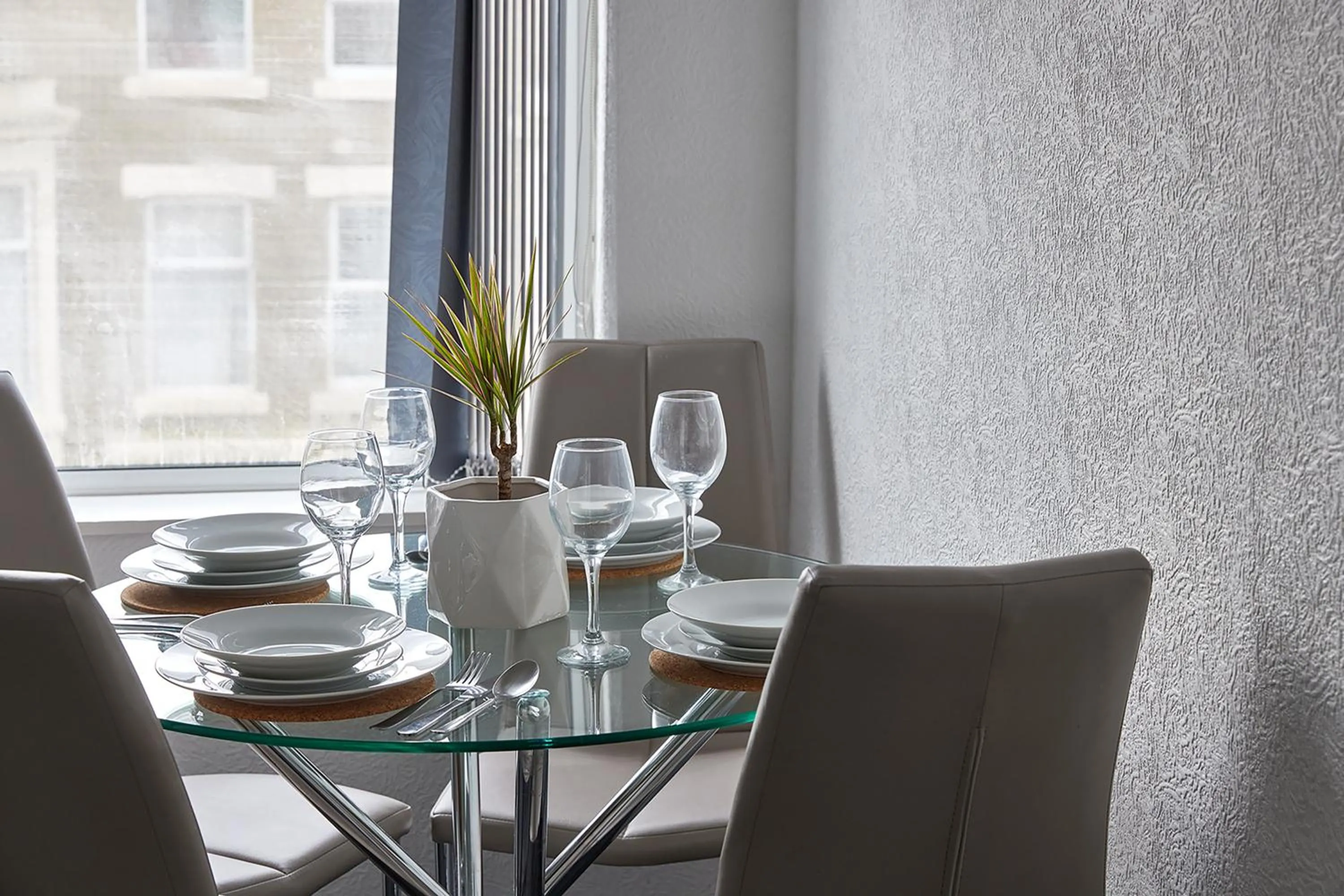 Seating area in Pleasure Holiday Apartments