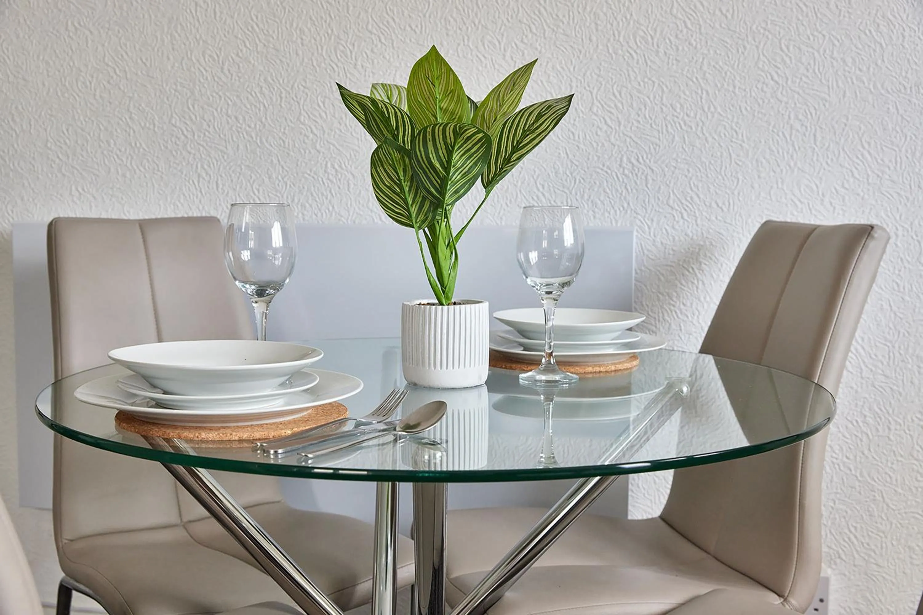 Seating area in Pleasure Holiday Apartments