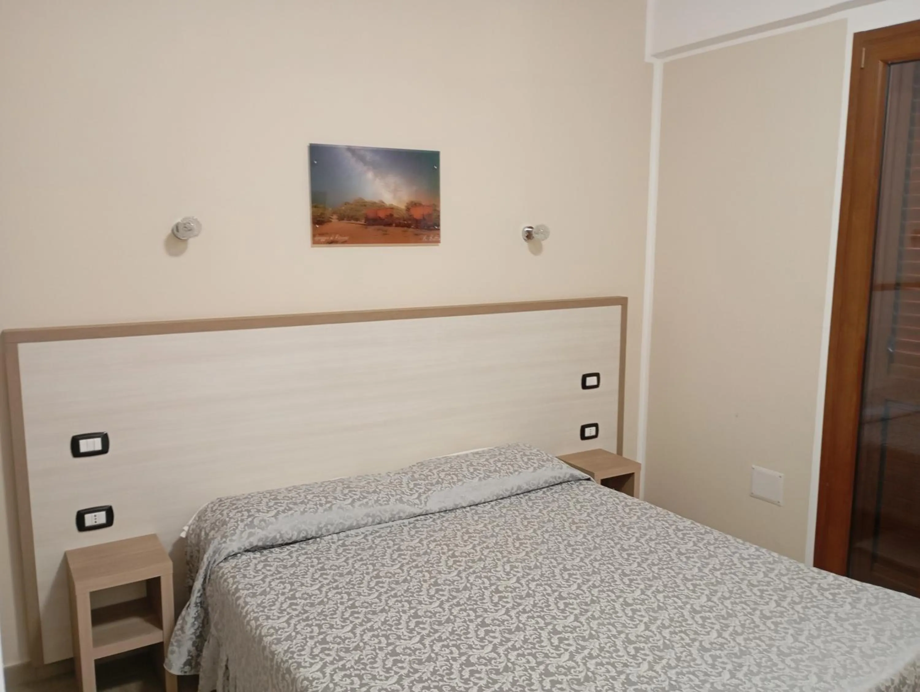 Bedroom, Bed in Hotel Meridiana