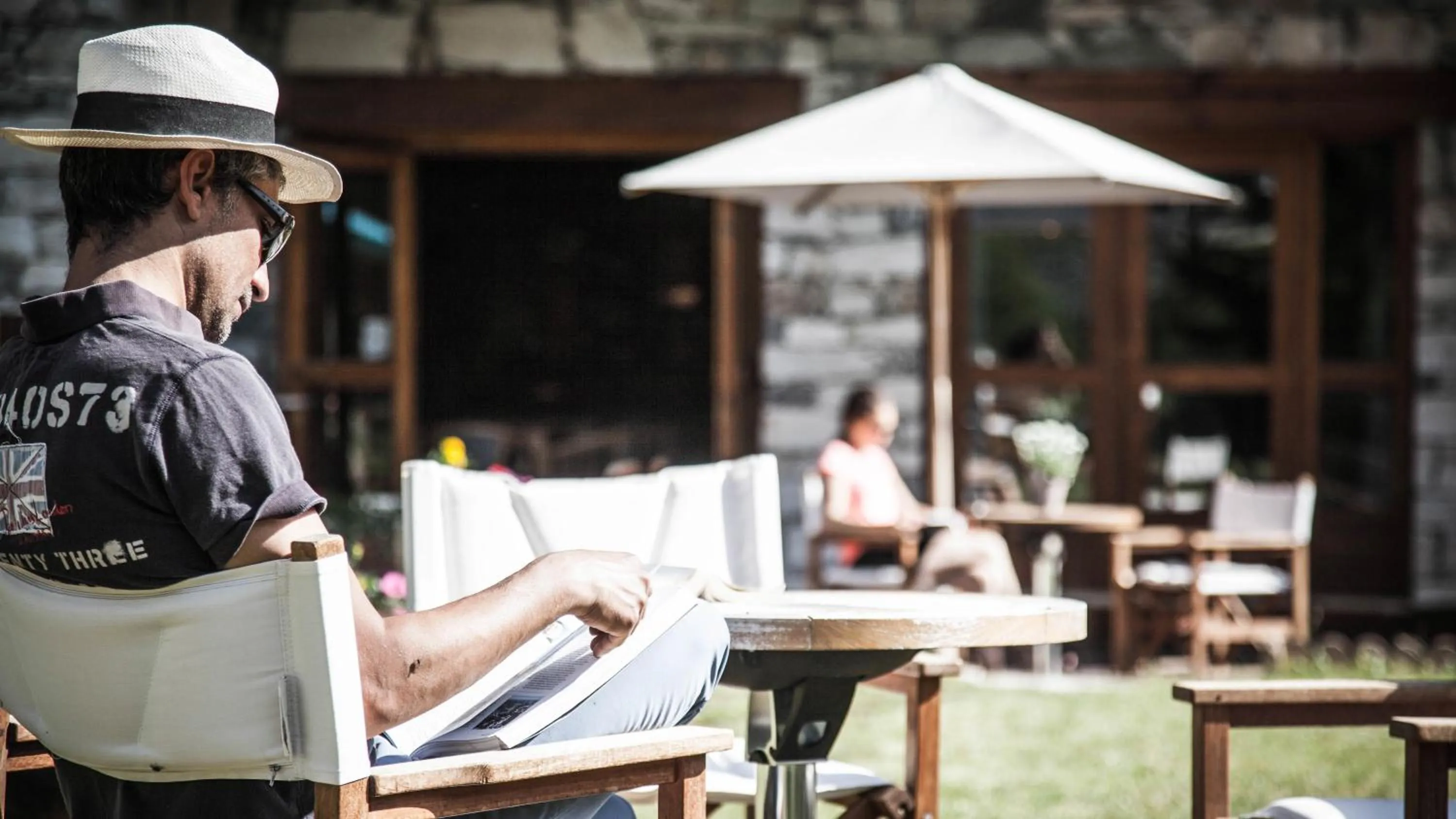 Patio in Hotel Altitude