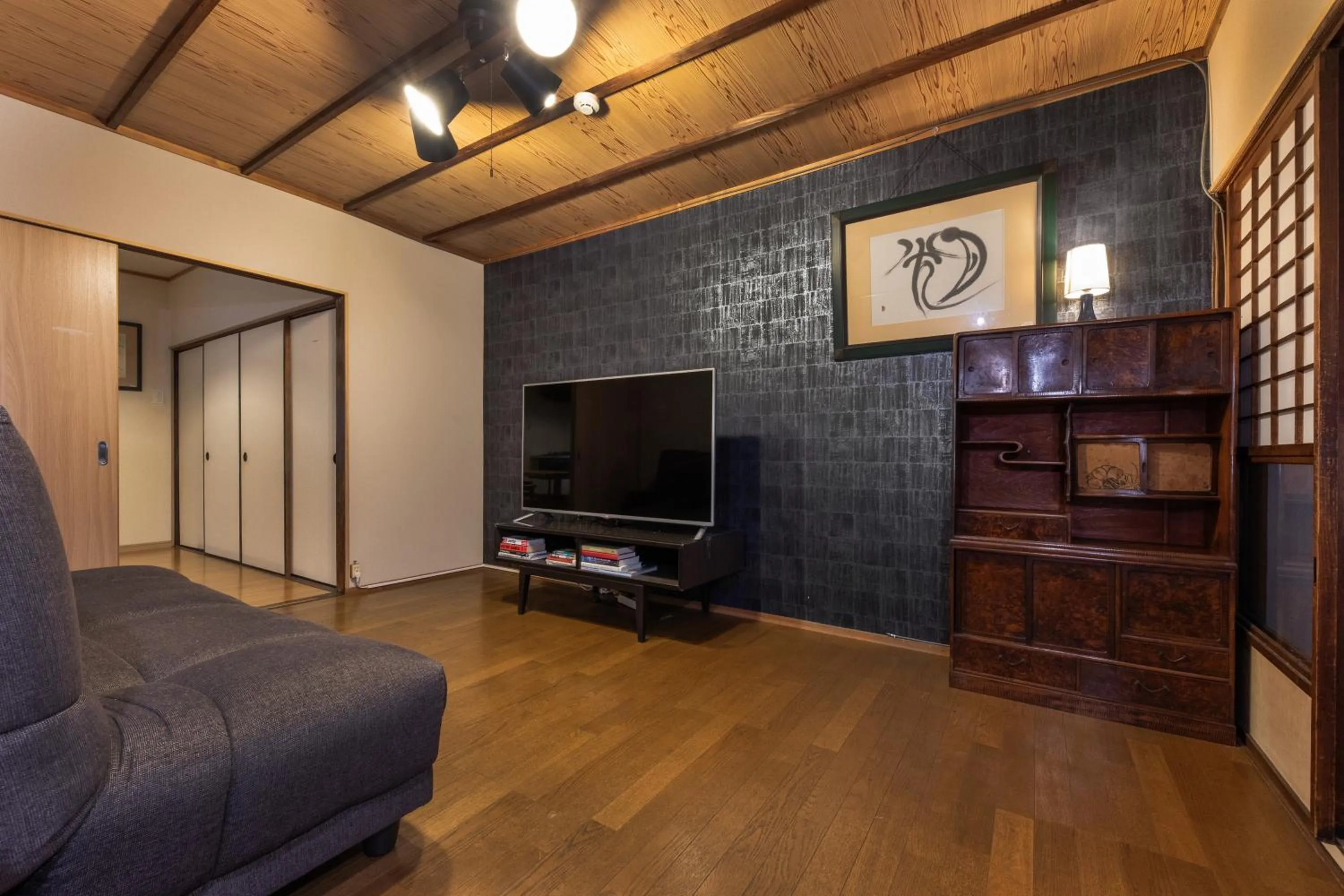 Living room in Shiki Homes HIKARI