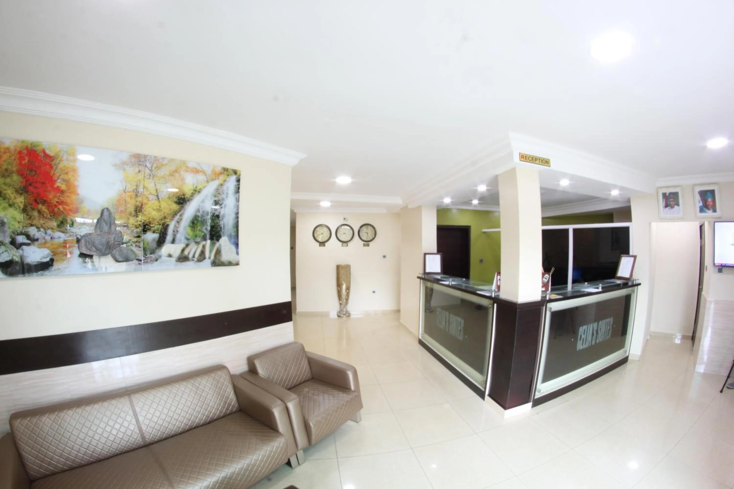 Lobby or reception in Celia's Suites