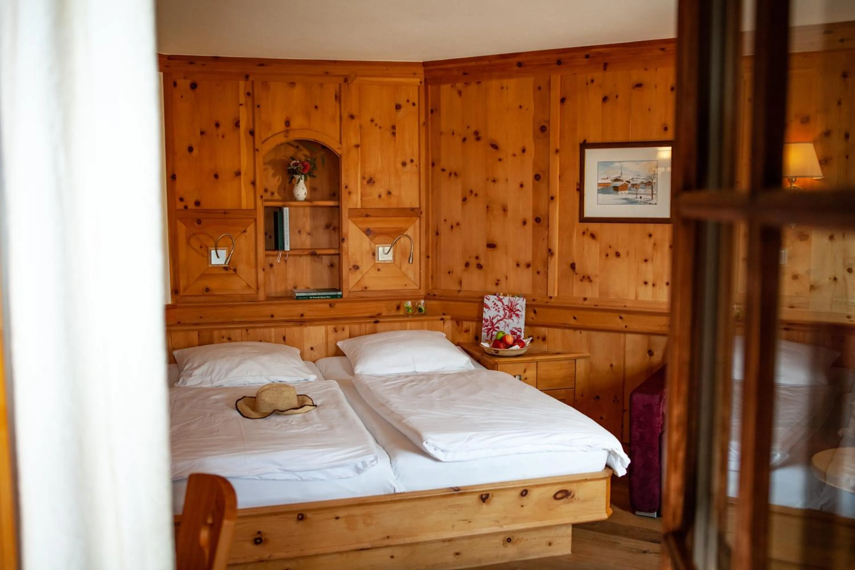 Bed in Hotel Zur Post