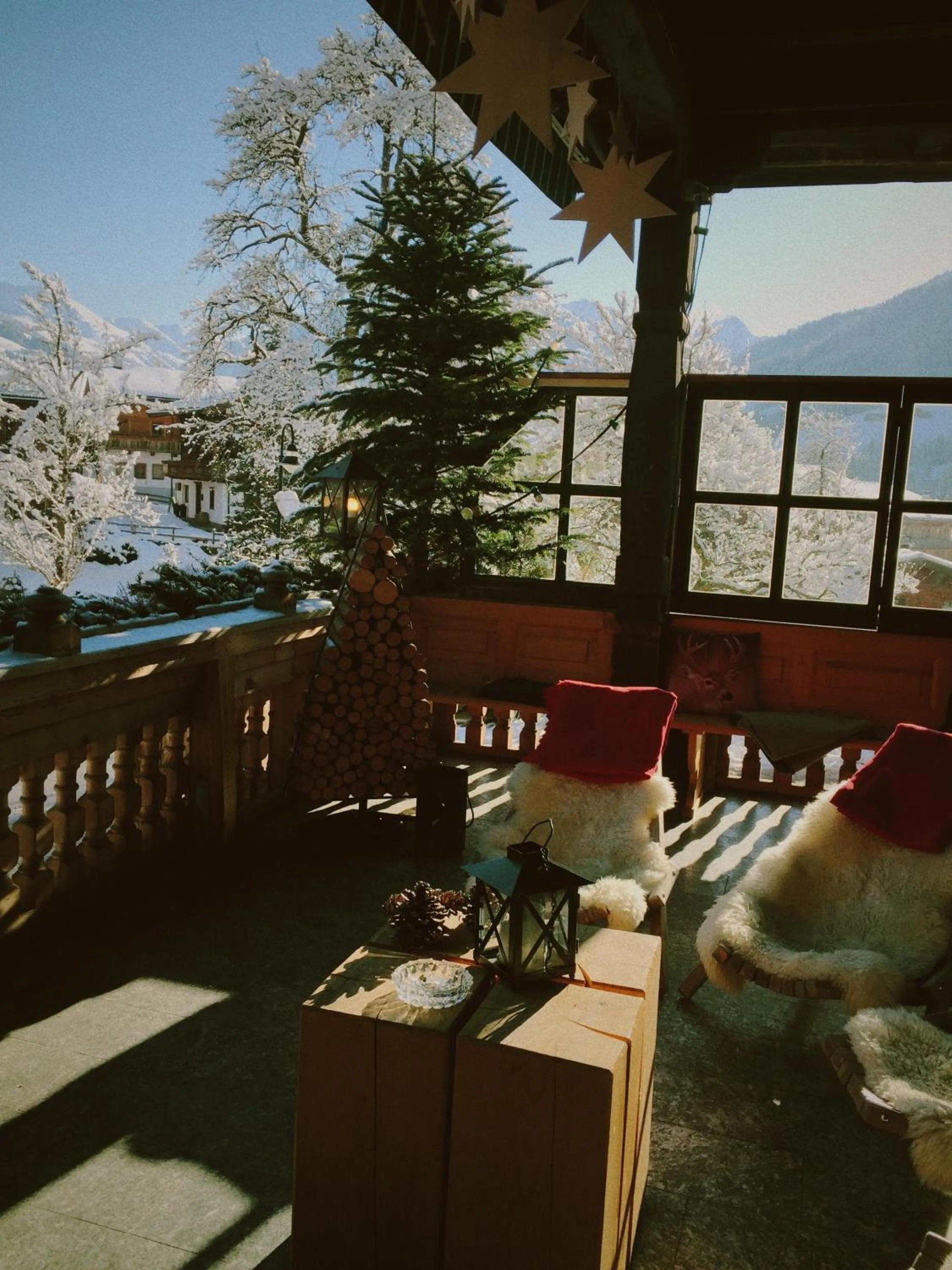 Balcony/Terrace in Hotel Zur Post
