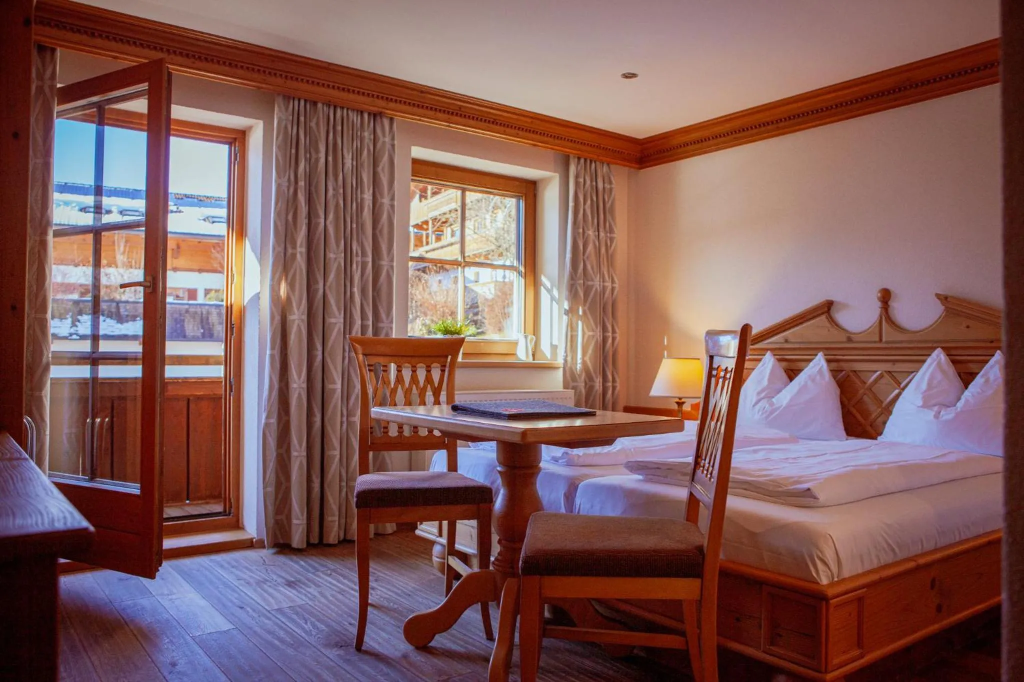 Bedroom, Bed in Hotel Zur Post