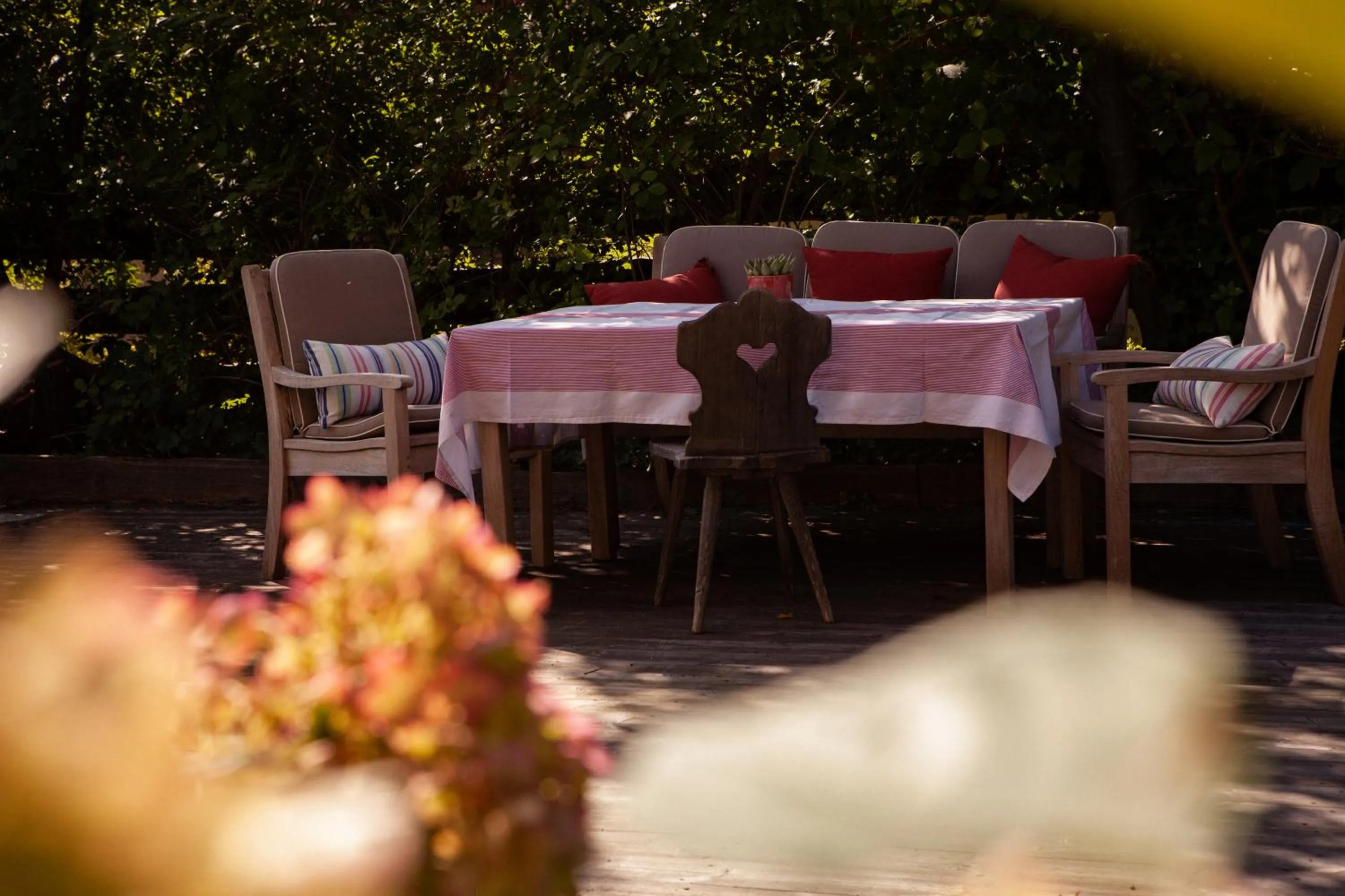 Garden in Hotel Zur Post