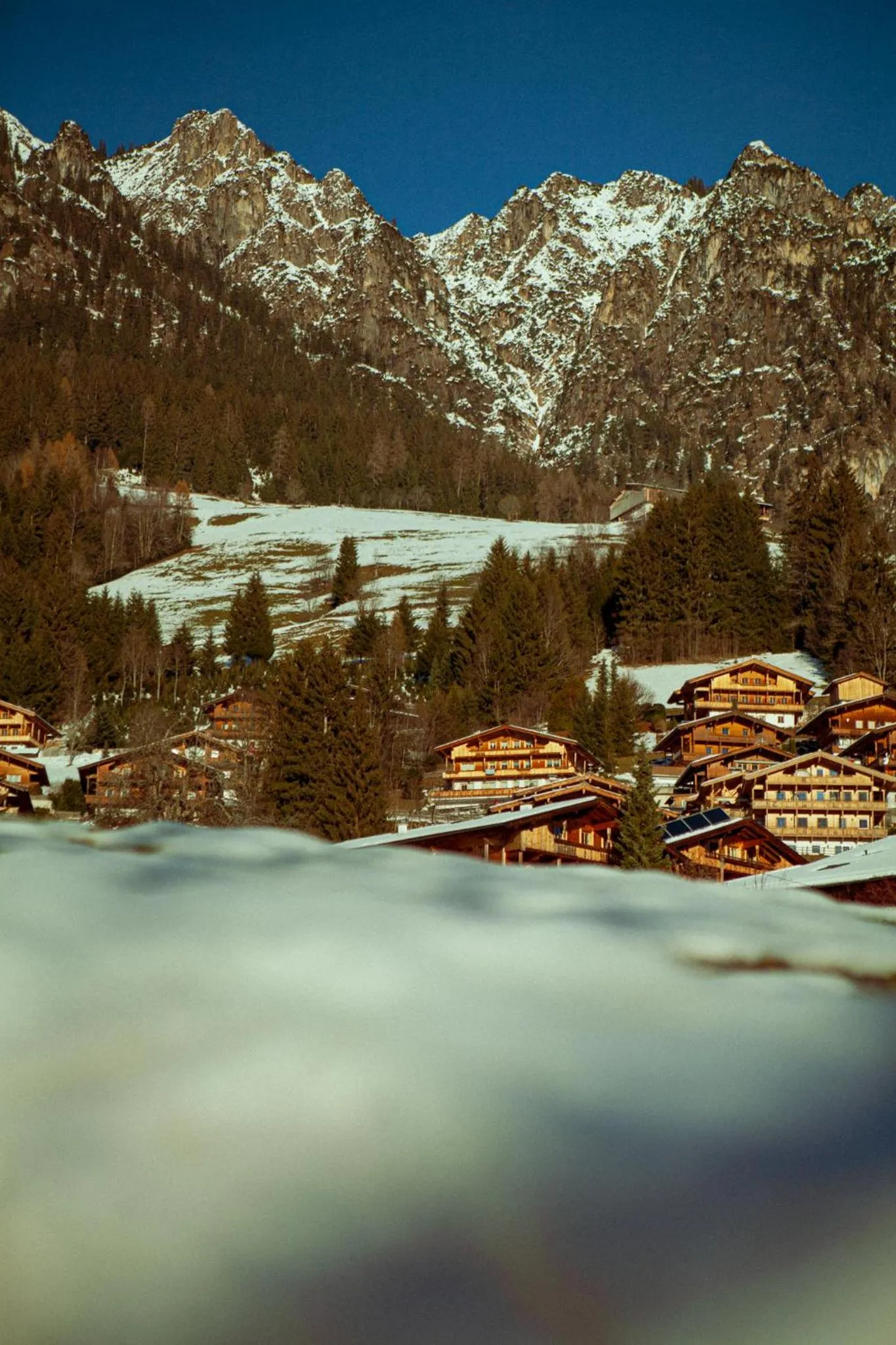 Natural landscape in Hotel Zur Post