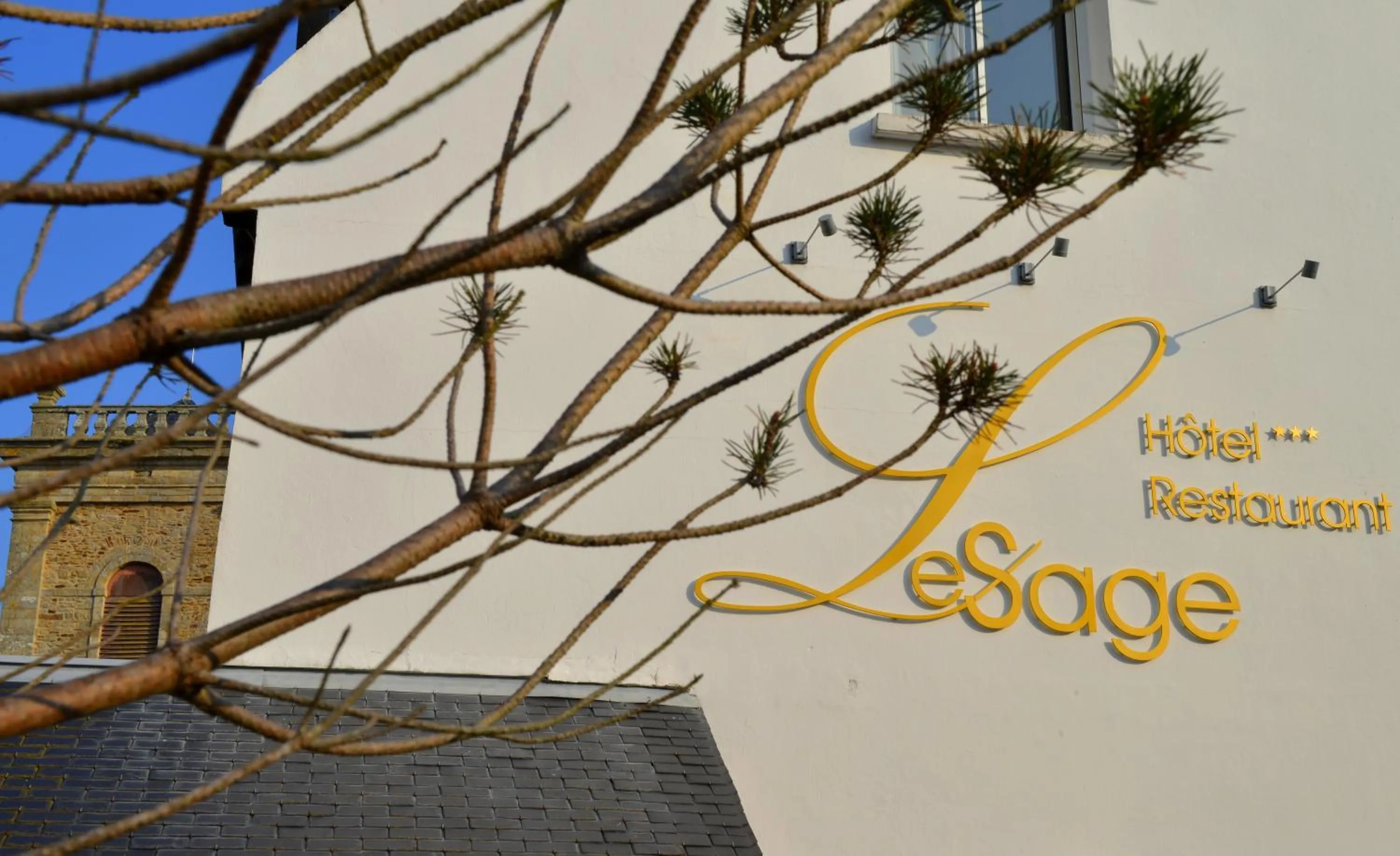 Property logo or sign in Hotel Restaurant Lesage