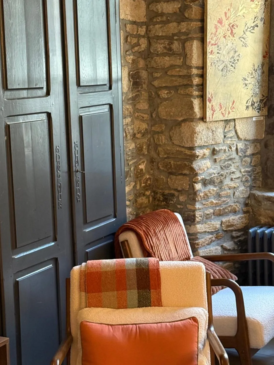 Lobby or reception in Hotel Restaurant Lesage