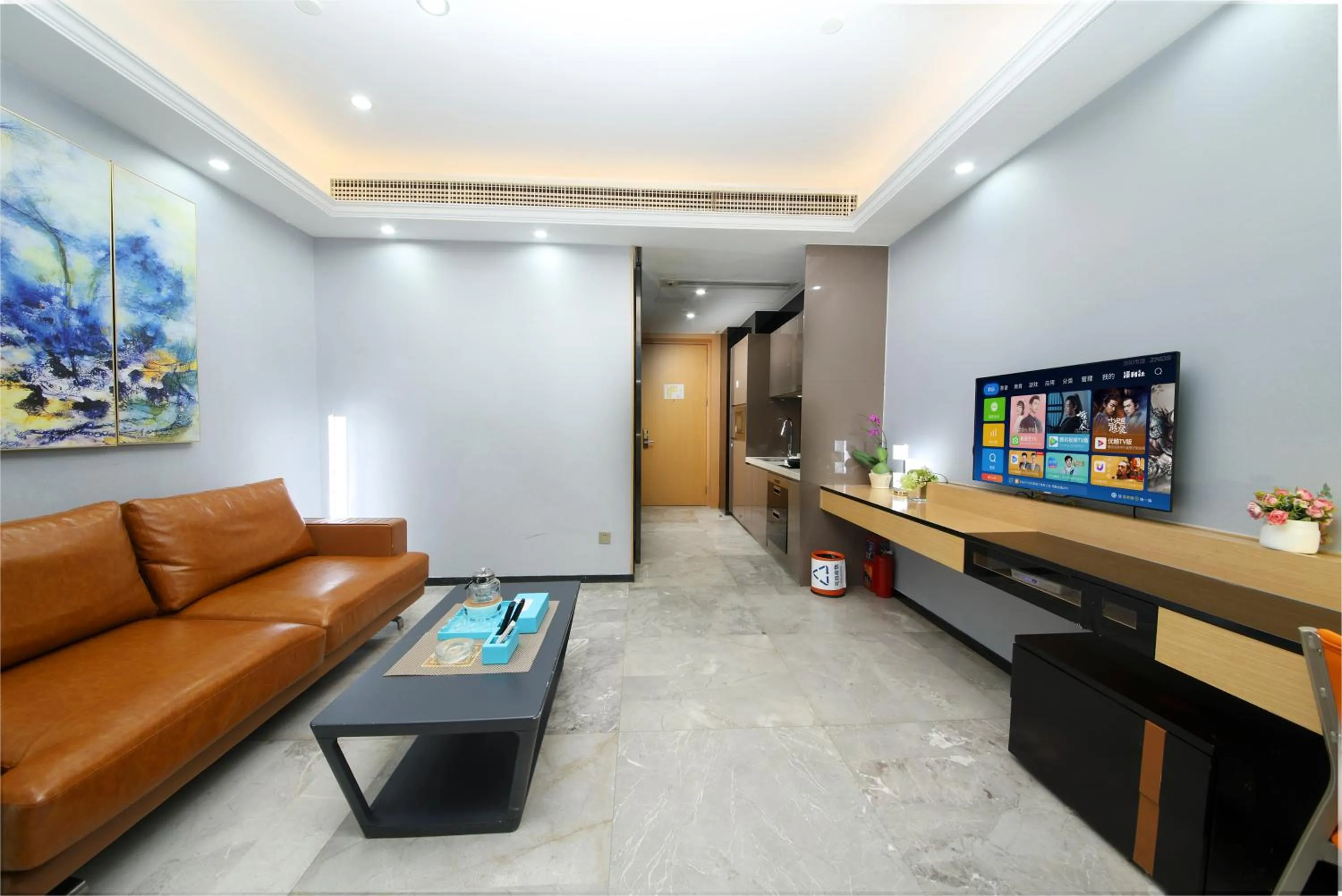 Living room in Boman Holiday Apartment Beijing Road Jie Deng Du Hui Branch