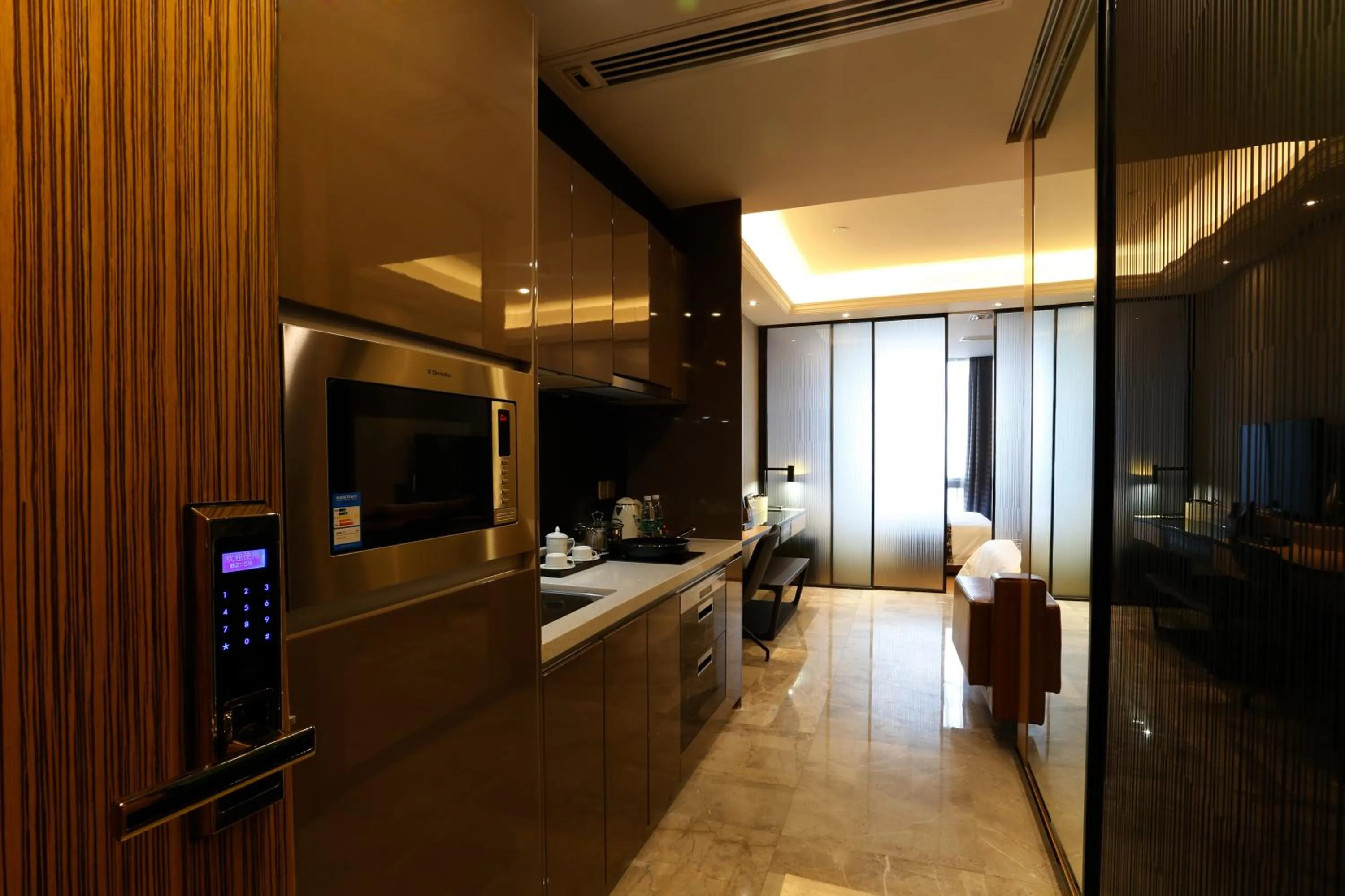 Bedroom in Boman Holiday Apartment Beijing Road Jie Deng Du Hui Branch