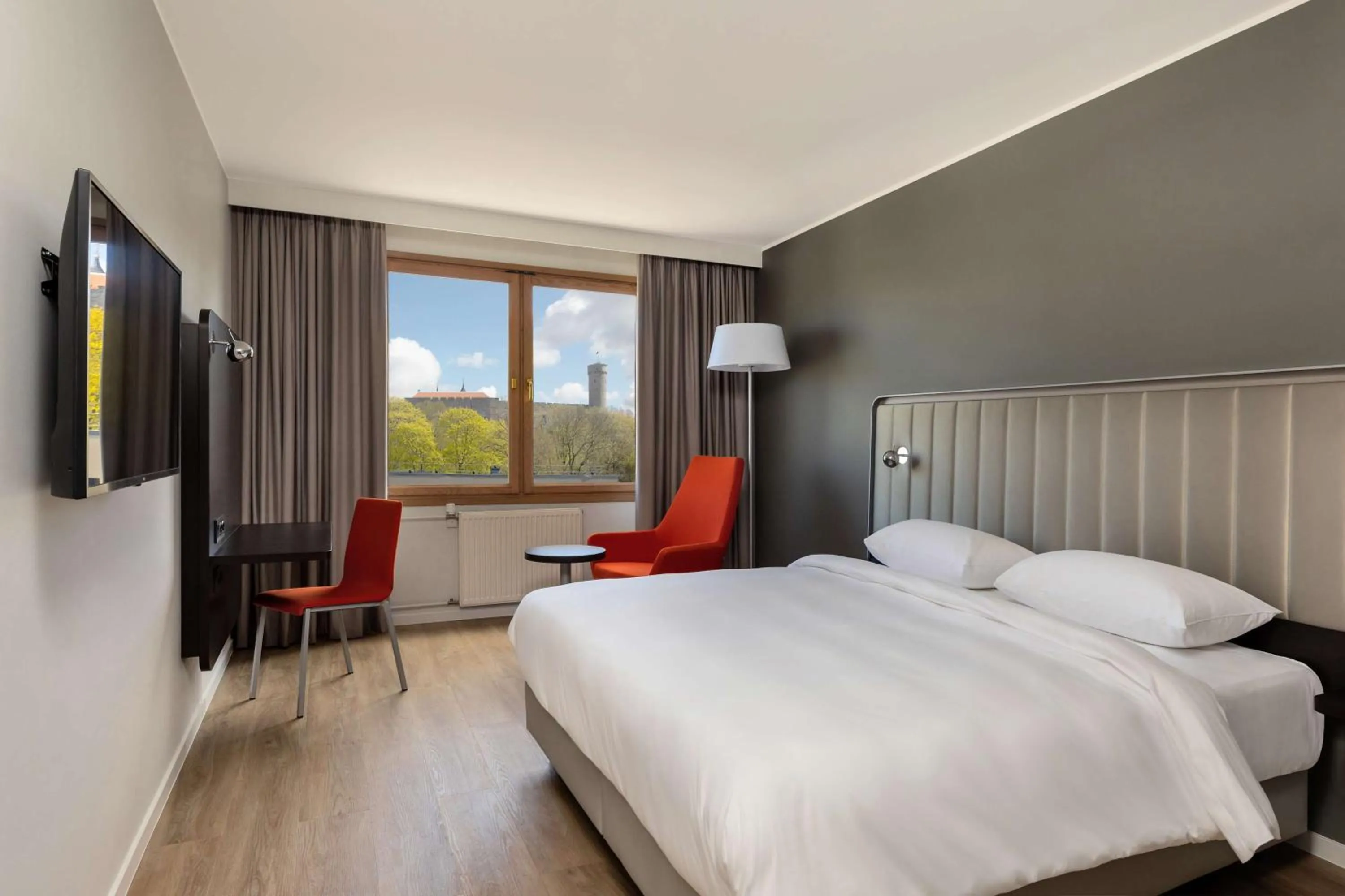 Bedroom, Bed in Park Inn by Radisson Meriton Conference & Spa Hotel Tallinn