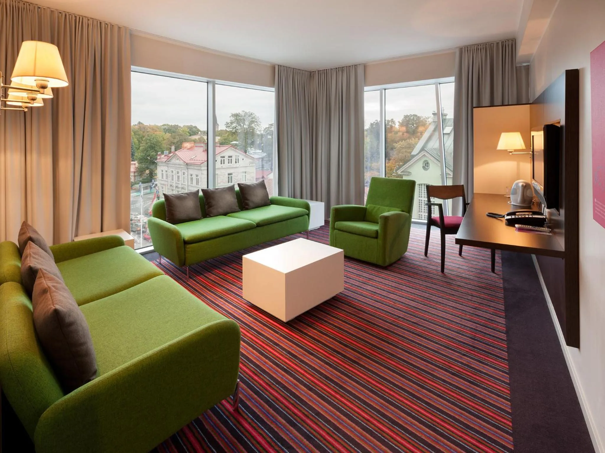 Living room in Park Inn by Radisson Meriton Conference & Spa Hotel Tallinn