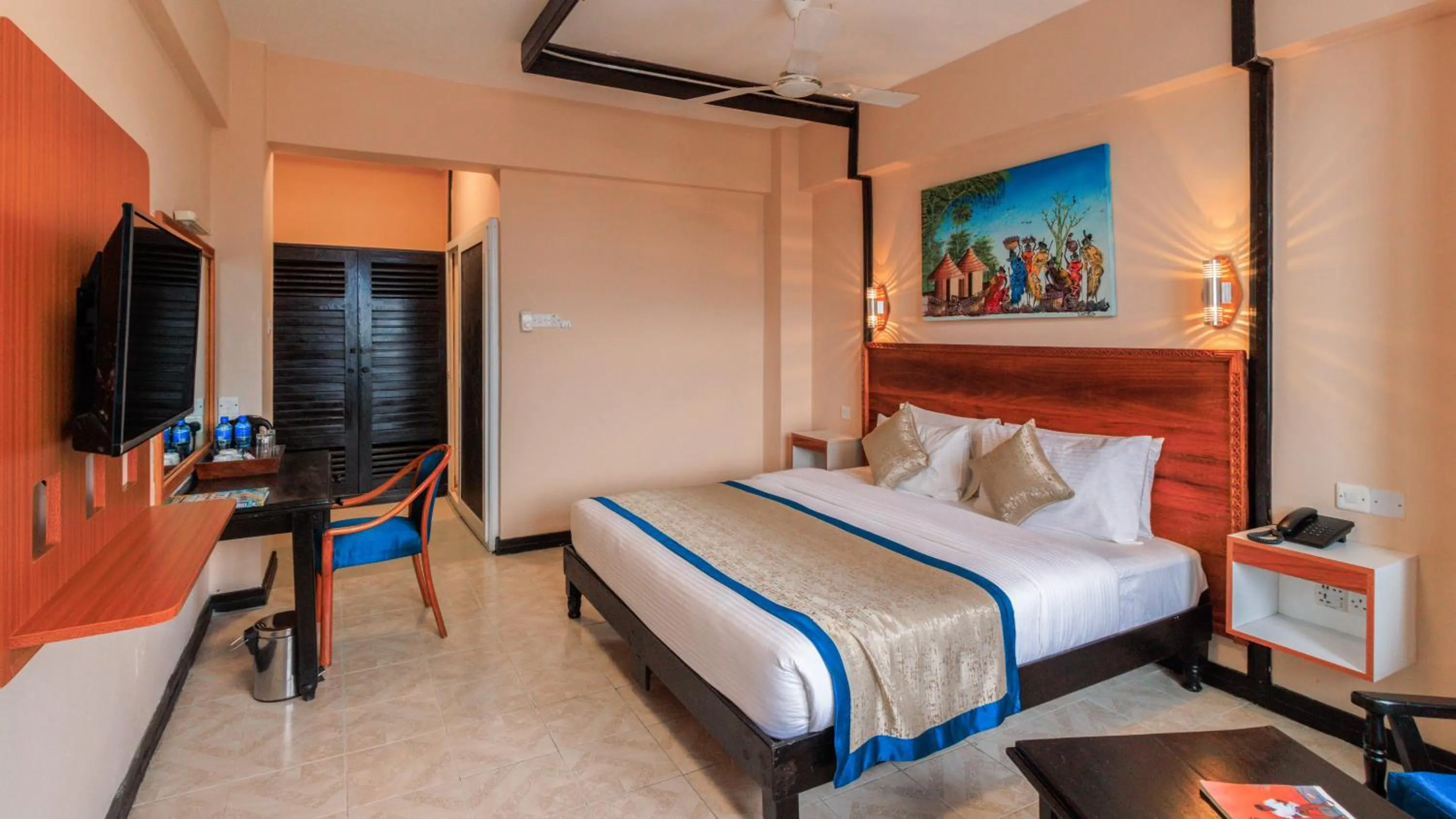 Bed in Hotel Sapphire