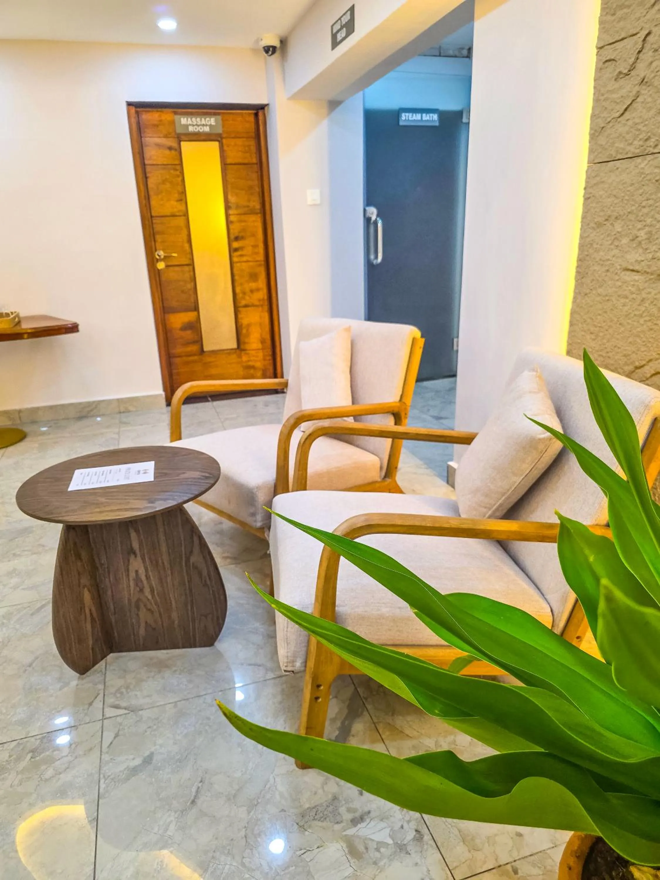 Seating area in Hotel Sapphire