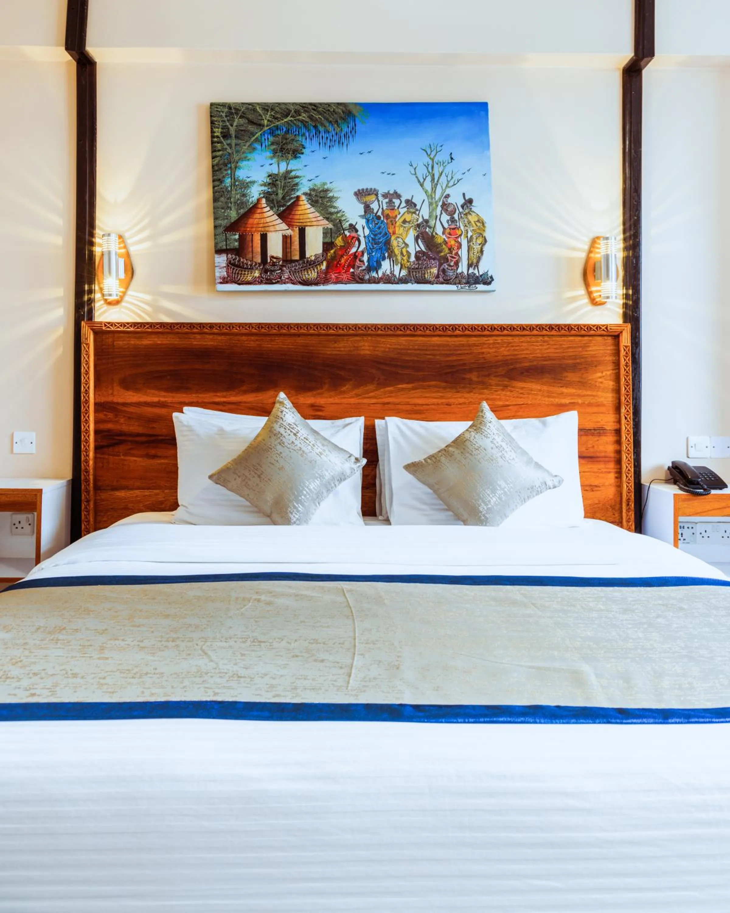 Bed in Hotel Sapphire