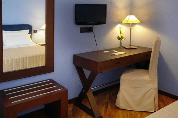 Bedroom, Bed in Hotel Messenion