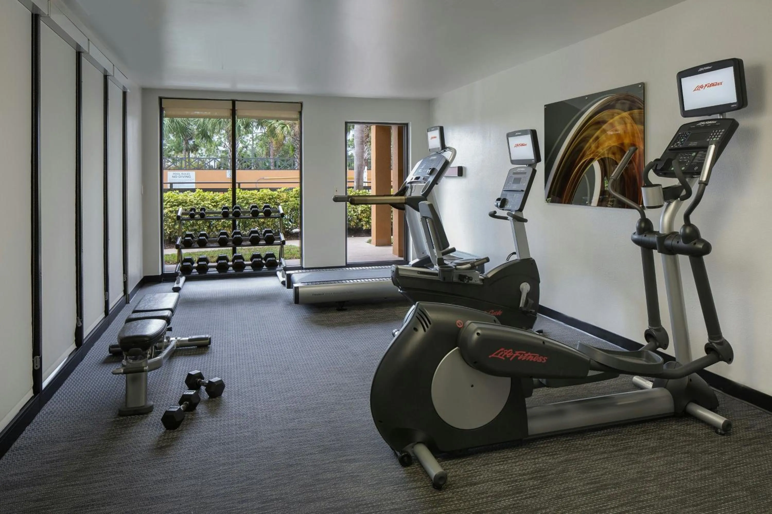 Fitness centre/facilities in Courtyard by Marriott Daytona Beach Speedway/Airport