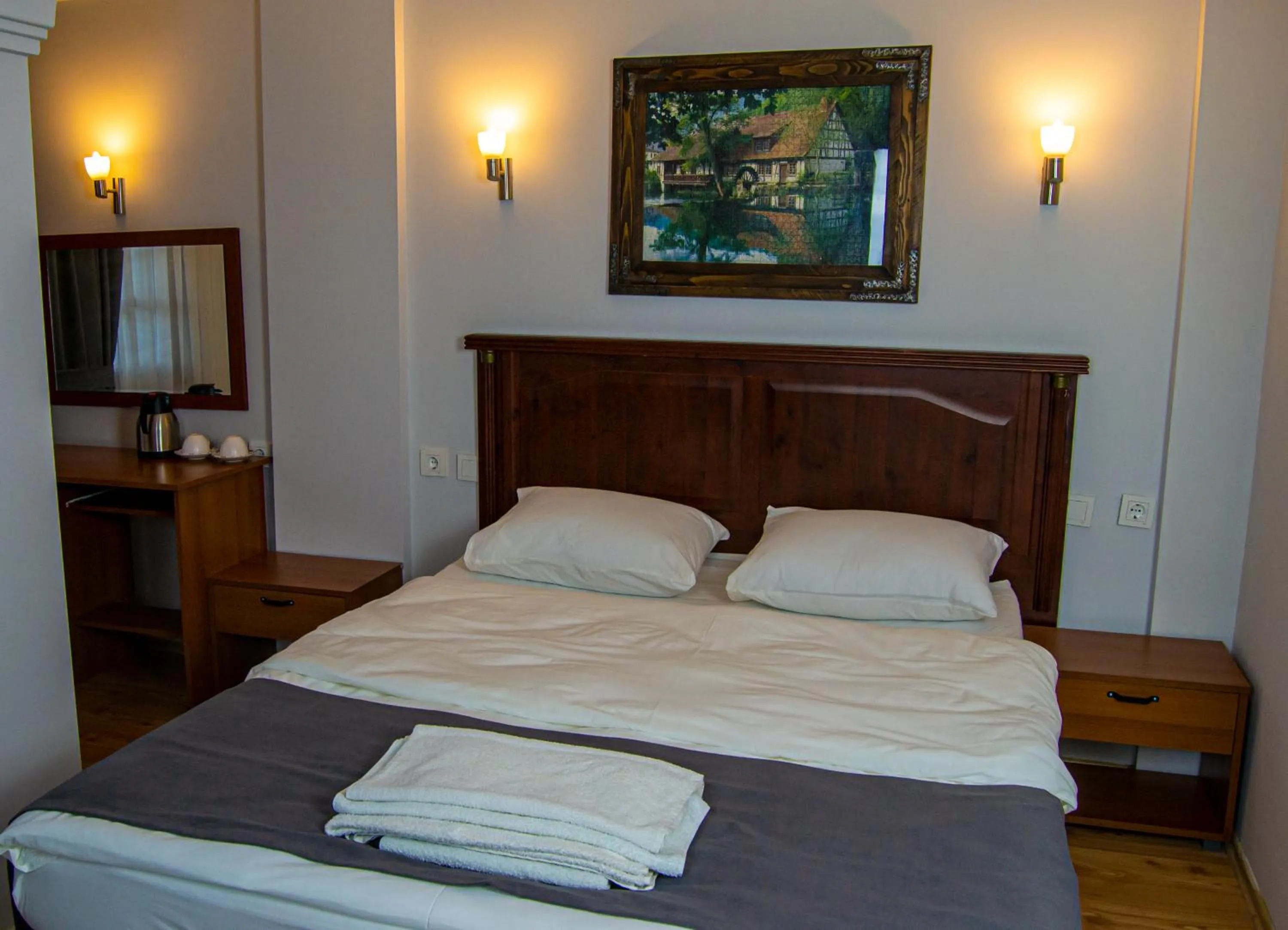Bed in Kaltur Boutique Hotel