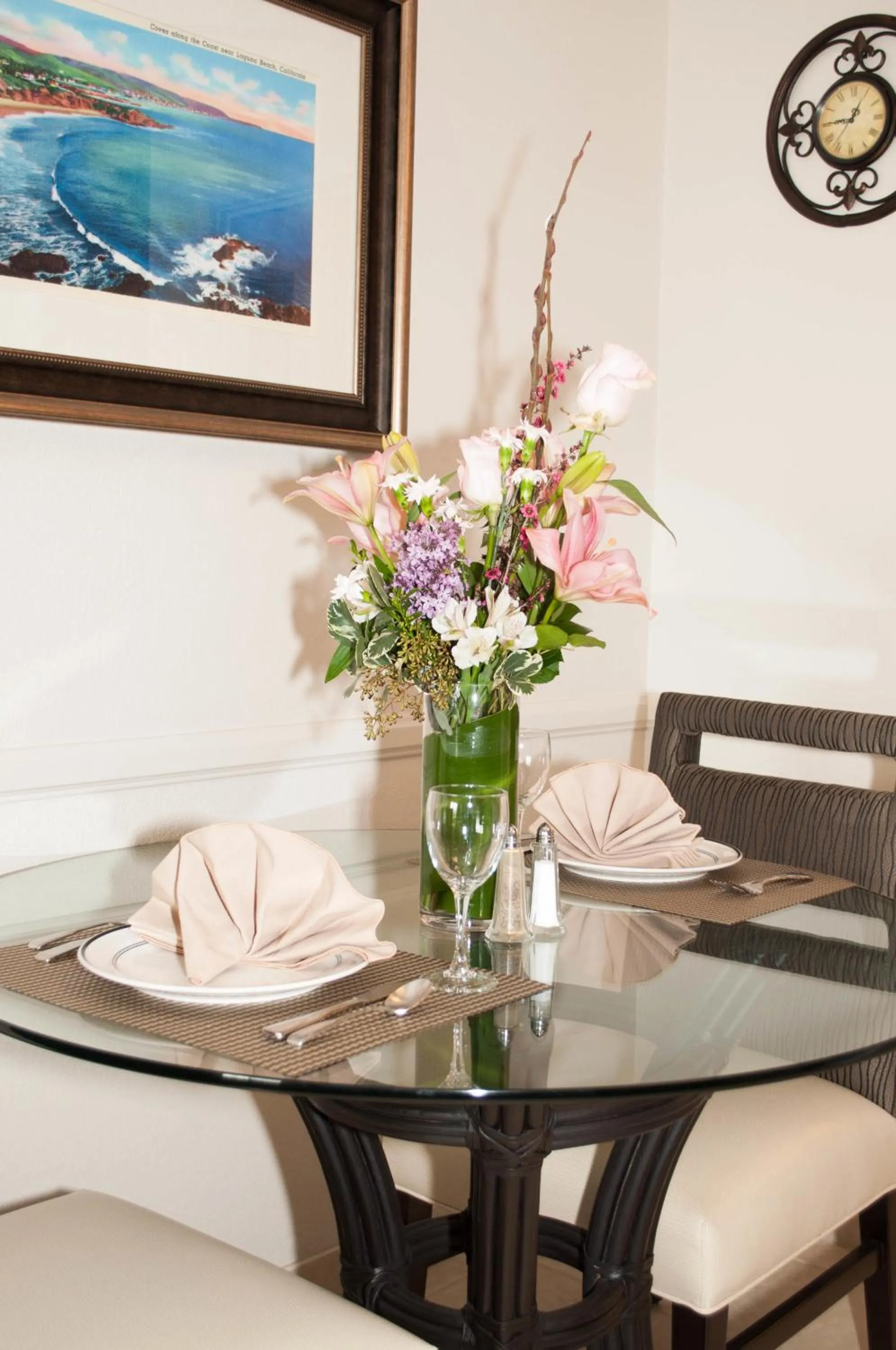 Decorative detail in Laguna Shores Studio Suites