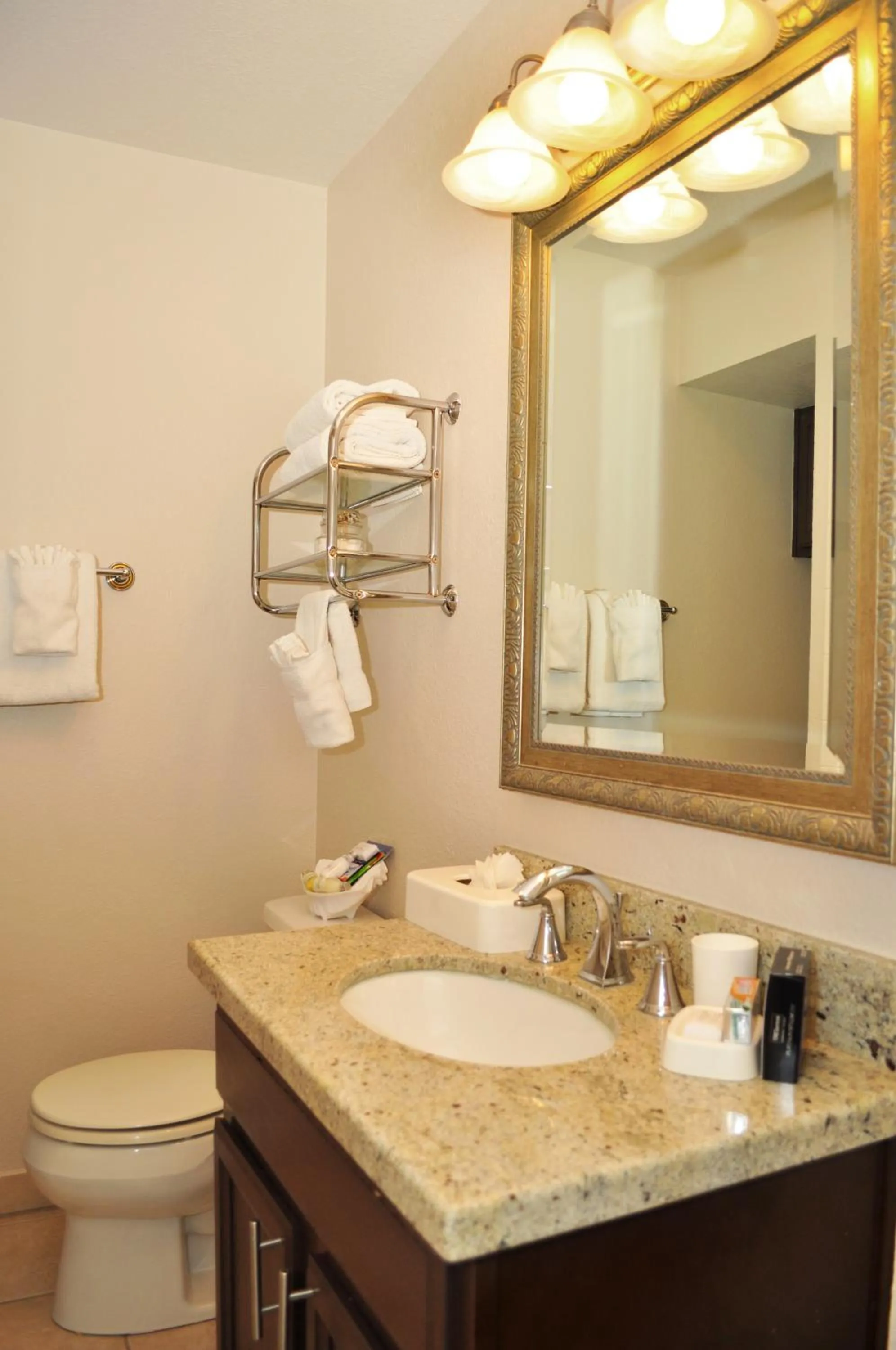 Bathroom in Laguna Shores Studio Suites